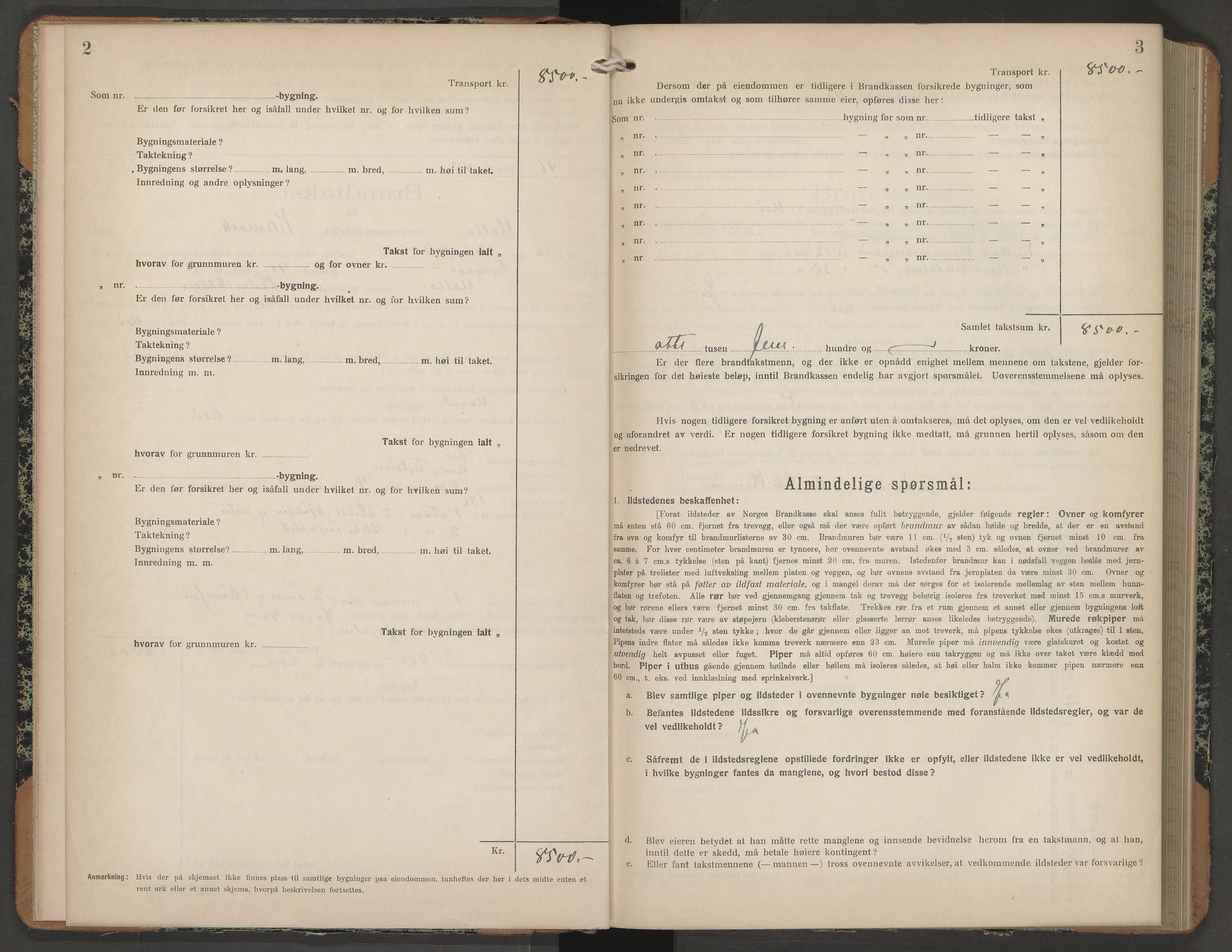 Holla lensmannskontor, AV/SAKO-A-560/Y/Yg/Ygb/L0005: Skjematakstprotokoll, 1926-1940