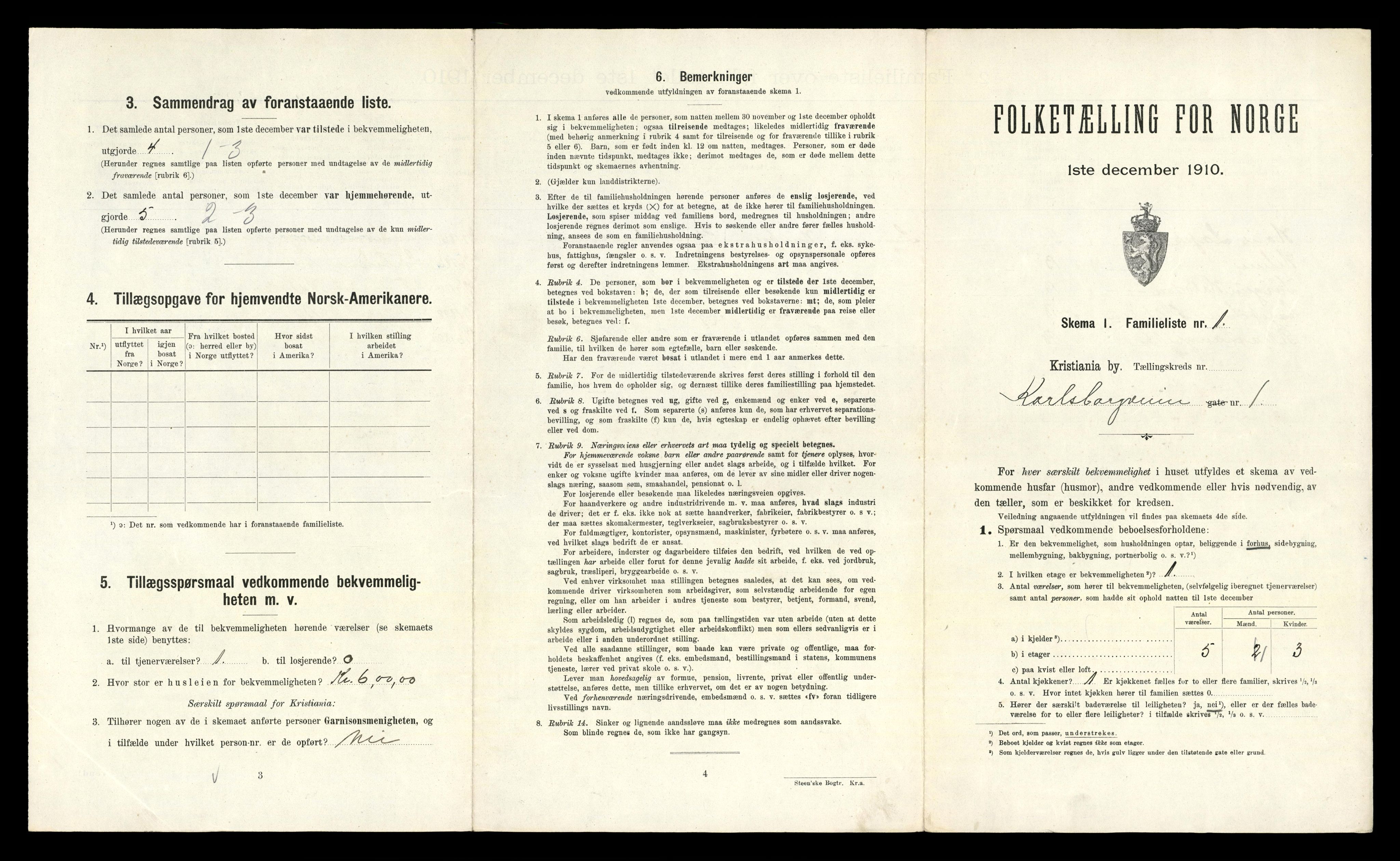 RA, 1910 census for Kristiania, 1910, p. 47729