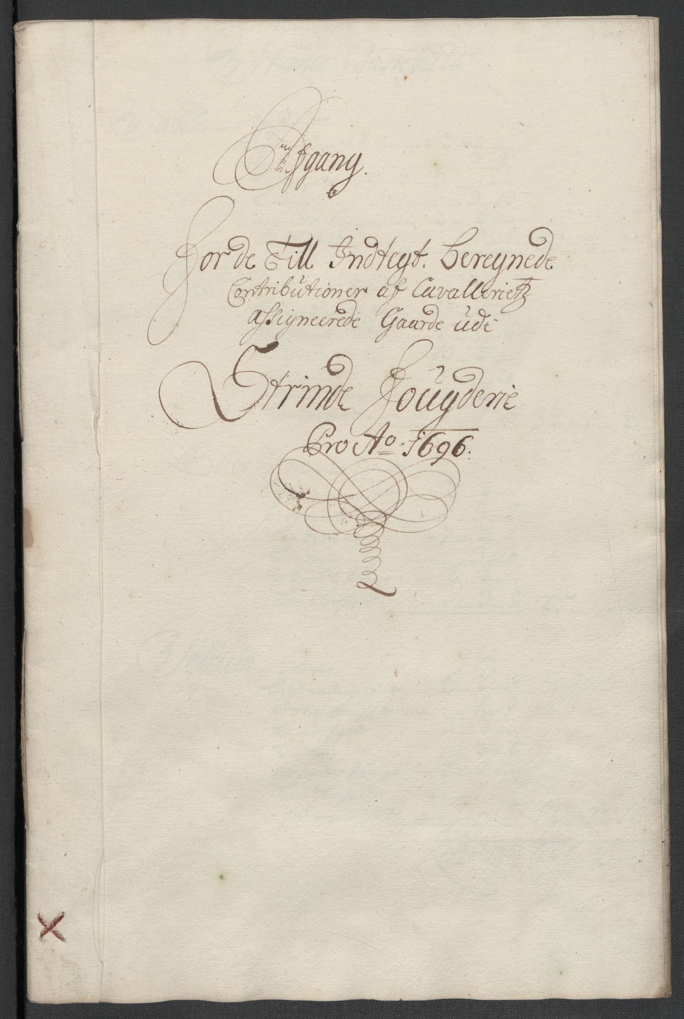Rentekammeret inntil 1814, Reviderte regnskaper, Fogderegnskap, RA/EA-4092/R61/L4106: Fogderegnskap Strinda og Selbu, 1696-1697, p. 112