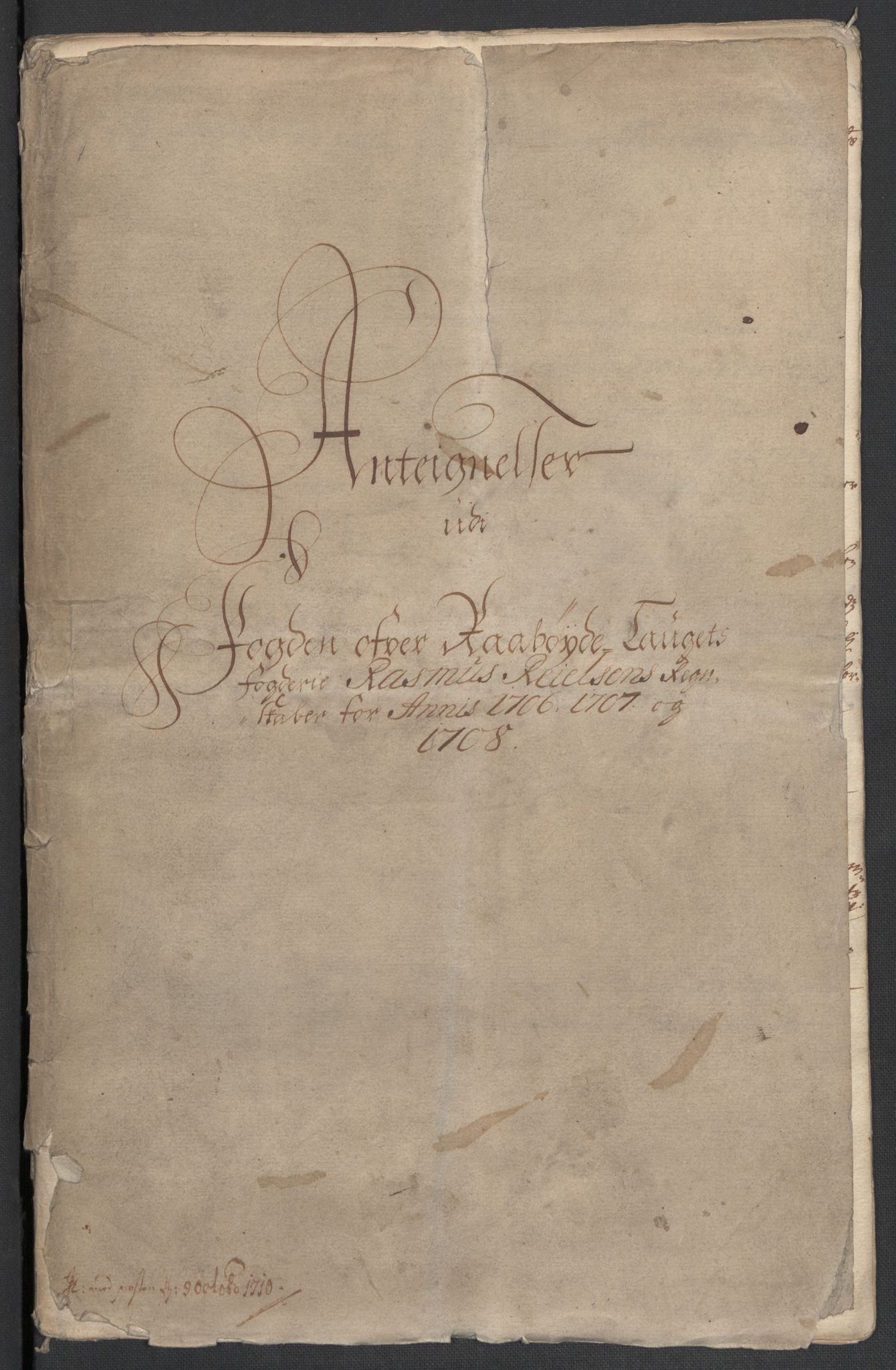 Rentekammeret inntil 1814, Reviderte regnskaper, Fogderegnskap, RA/EA-4092/R40/L2448: Fogderegnskap Råbyggelag, 1706-1708, p. 402