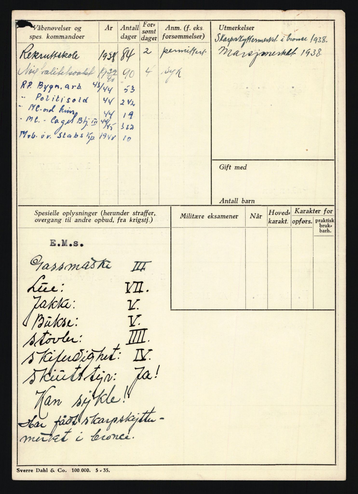 Forsvaret, Troms infanteriregiment nr. 16, AV/RA-RAFA-3146/P/Pa/L0022: Rulleblad for regimentets menige mannskaper, årsklasse 1938, 1938, p. 1310