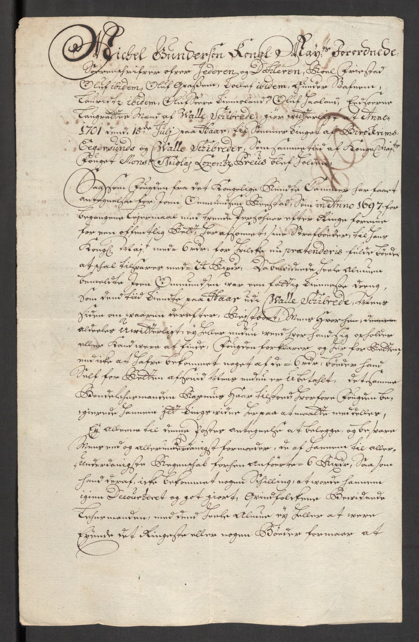 Rentekammeret inntil 1814, Reviderte regnskaper, Fogderegnskap, AV/RA-EA-4092/R46/L2732: Fogderegnskap Jæren og Dalane, 1703-1704, p. 313