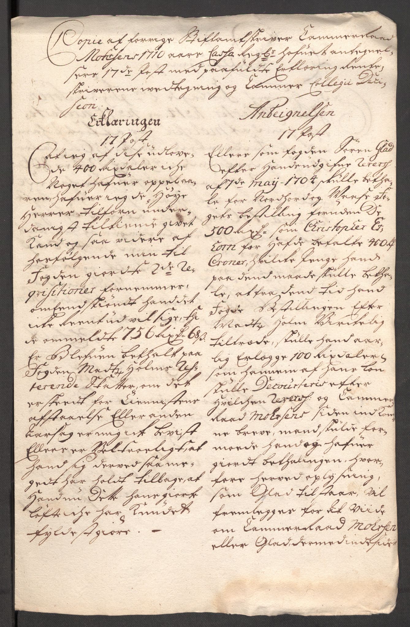 Rentekammeret inntil 1814, Reviderte regnskaper, Fogderegnskap, AV/RA-EA-4092/R51/L3191: Fogderegnskap Nordhordland og Voss, 1710, p. 380