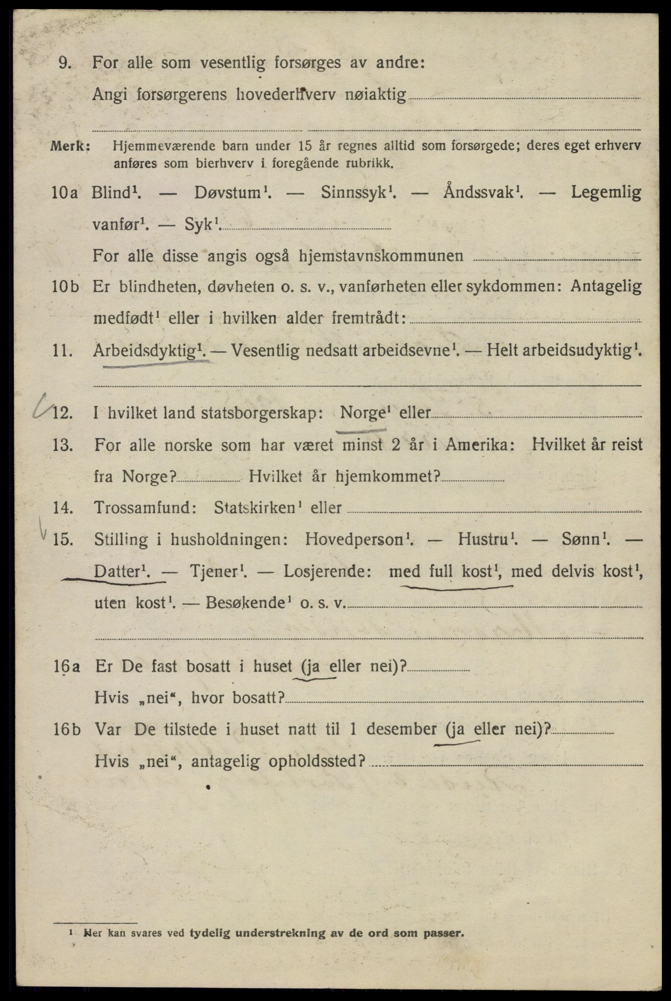 SAO, 1920 census for Kristiania, 1920, p. 261048