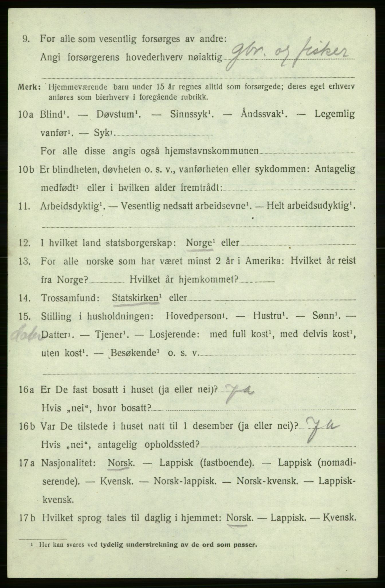 SATØ, 1920 census for Måsøy, 1920, p. 1259