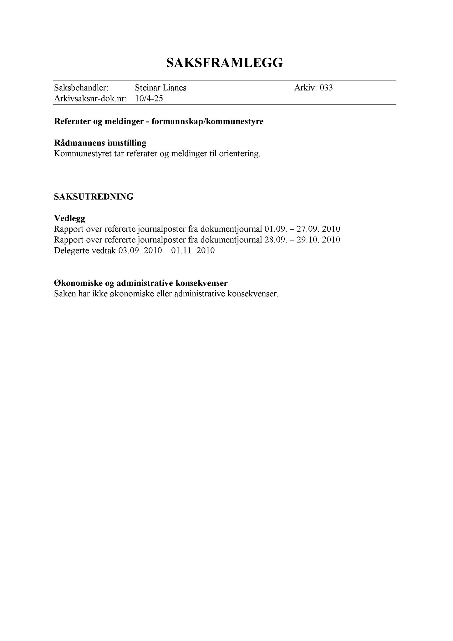 Klæbu Kommune, TRKO/KK/01-KS/L003: Kommunestyret - Møtedokumenter, 2010, p. 795