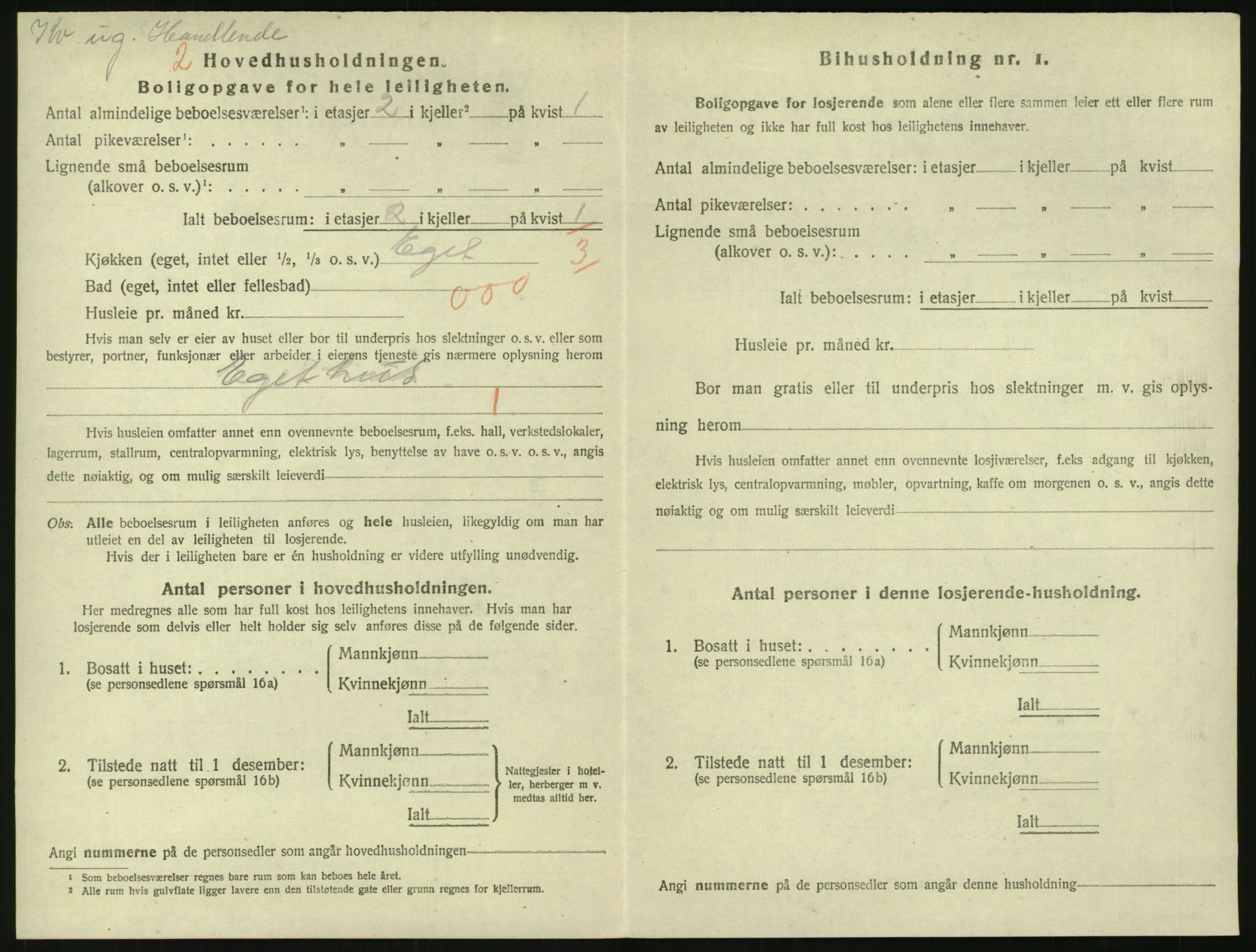 SAK, 1920 census for Risør, 1920, p. 2952