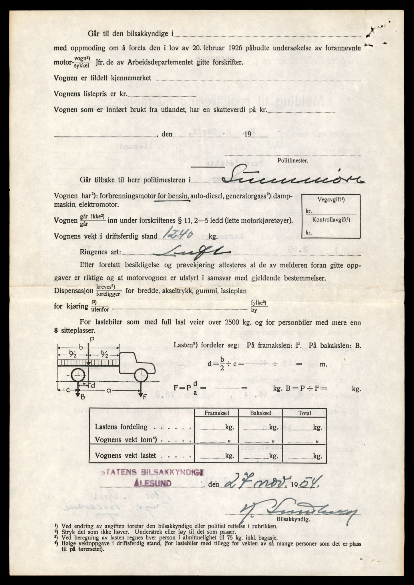Møre og Romsdal vegkontor - Ålesund trafikkstasjon, AV/SAT-A-4099/F/Fe/L0042: Registreringskort for kjøretøy T 13906 - T 14079, 1927-1998, p. 1536