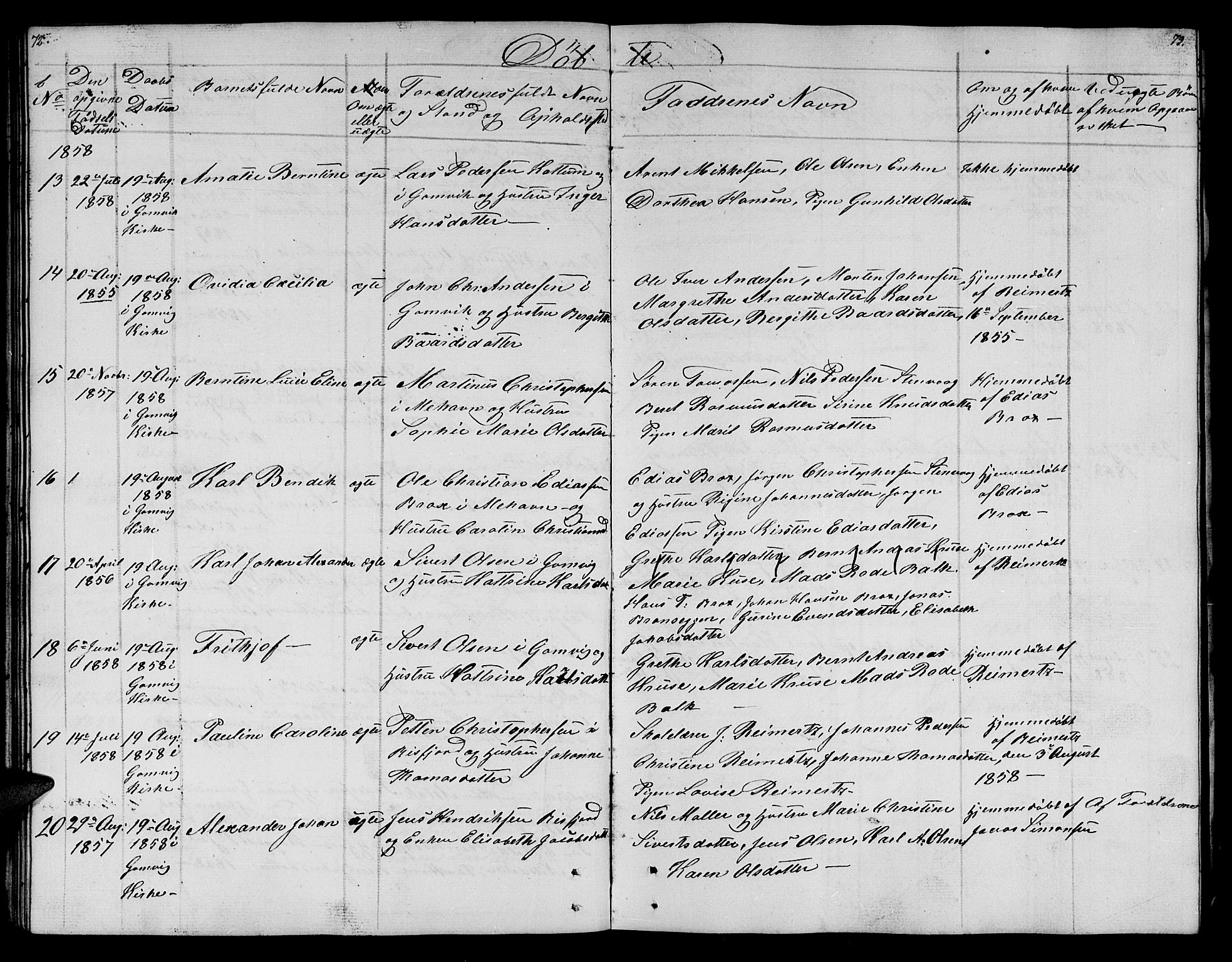 Lebesby sokneprestkontor, SATØ/S-1353/H/Hb/L0001klokker: Parish register (copy) no. 1, 1846-1862, p. 72-73