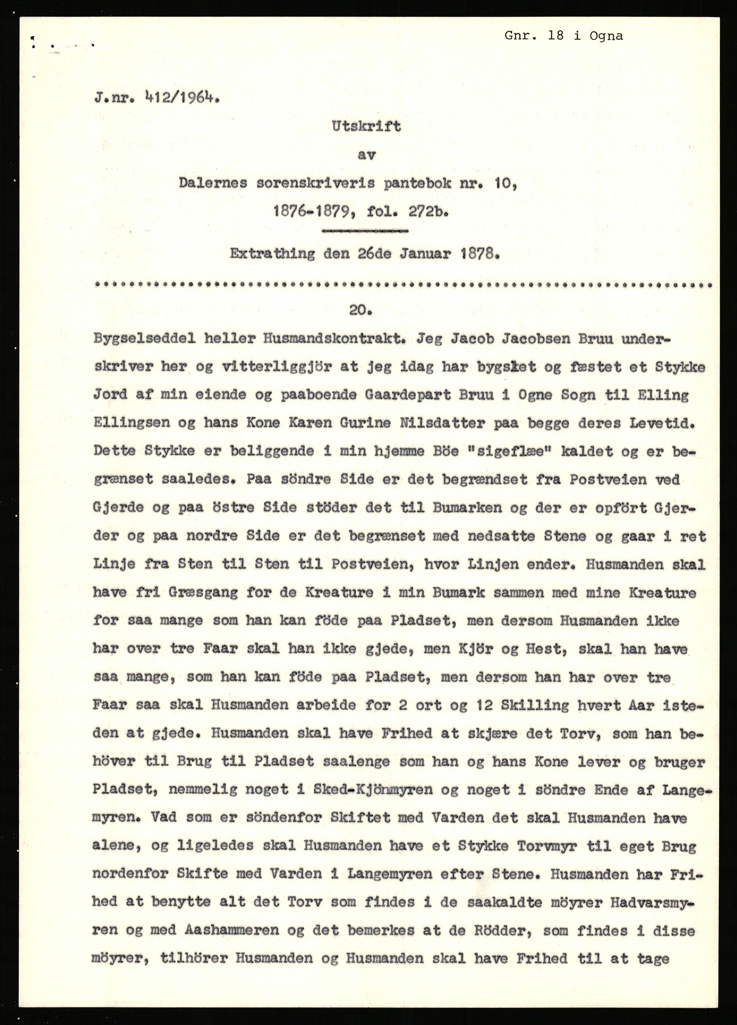 Statsarkivet i Stavanger, SAST/A-101971/03/Y/Yj/L0012: Avskrifter sortert etter gårdsnavn: Bru - Bækkeheien, 1750-1930, p. 229