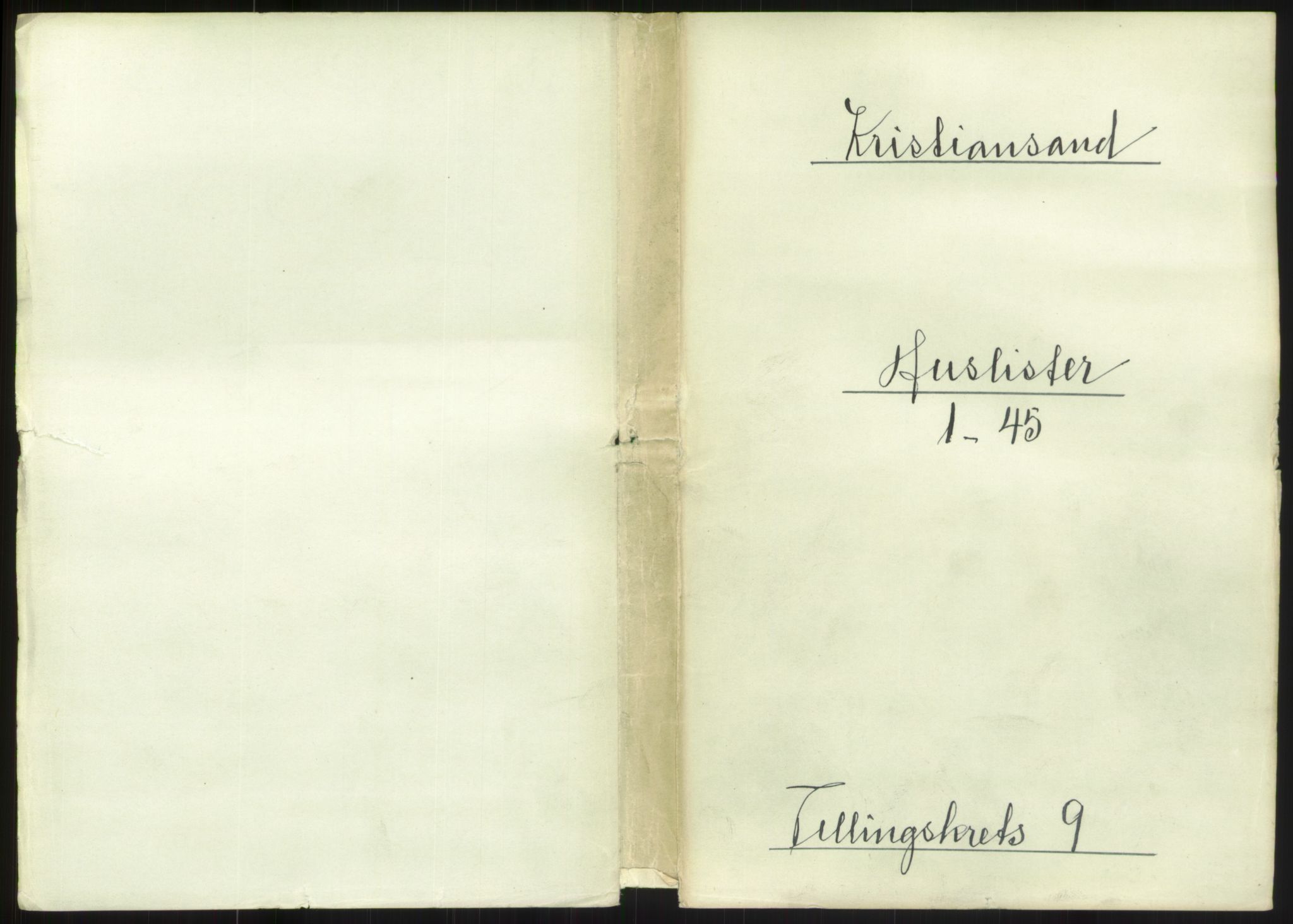 RA, 1891 census for 1001 Kristiansand, 1891, p. 610