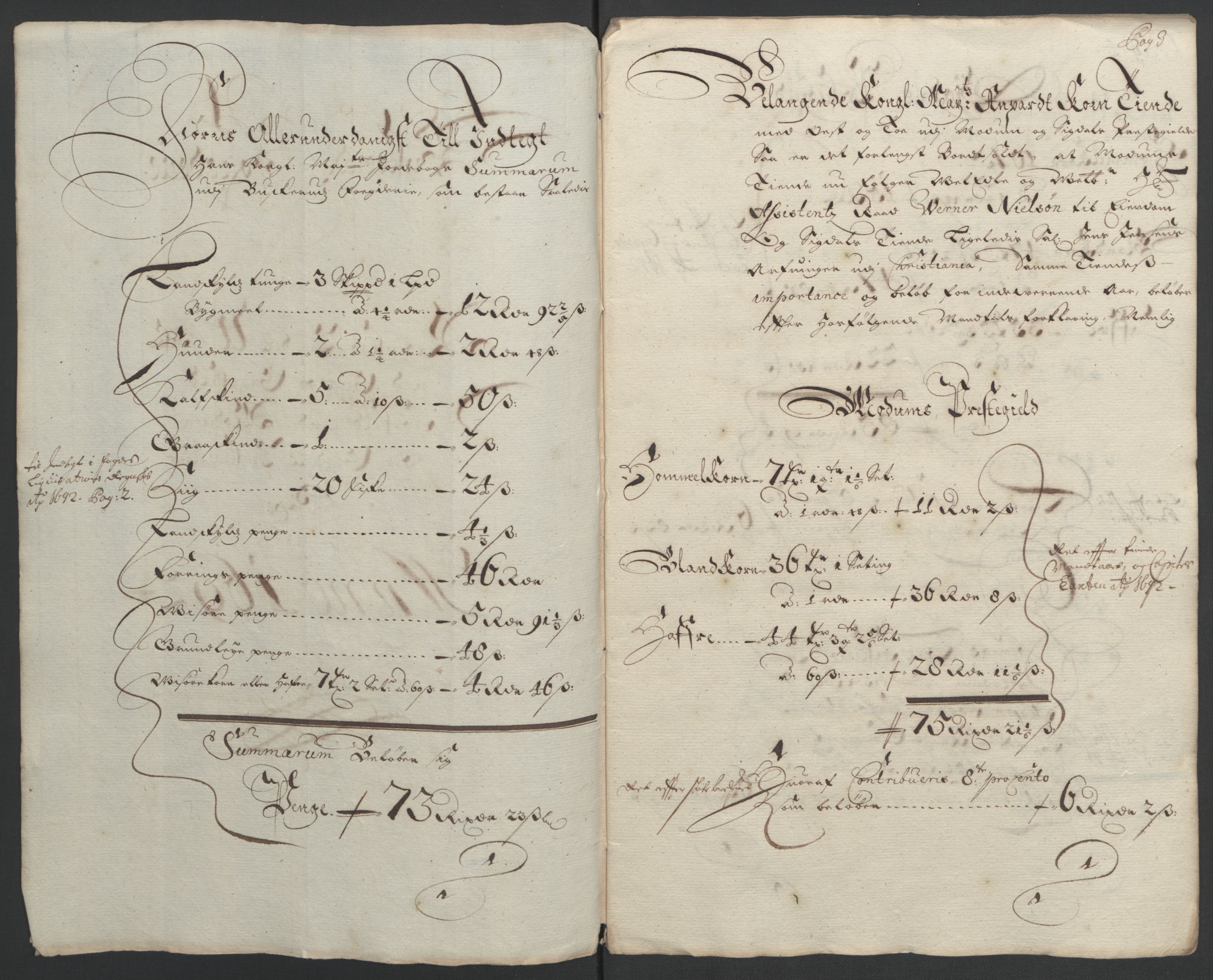 Rentekammeret inntil 1814, Reviderte regnskaper, Fogderegnskap, RA/EA-4092/R25/L1681: Fogderegnskap Buskerud, 1691-1692, p. 339