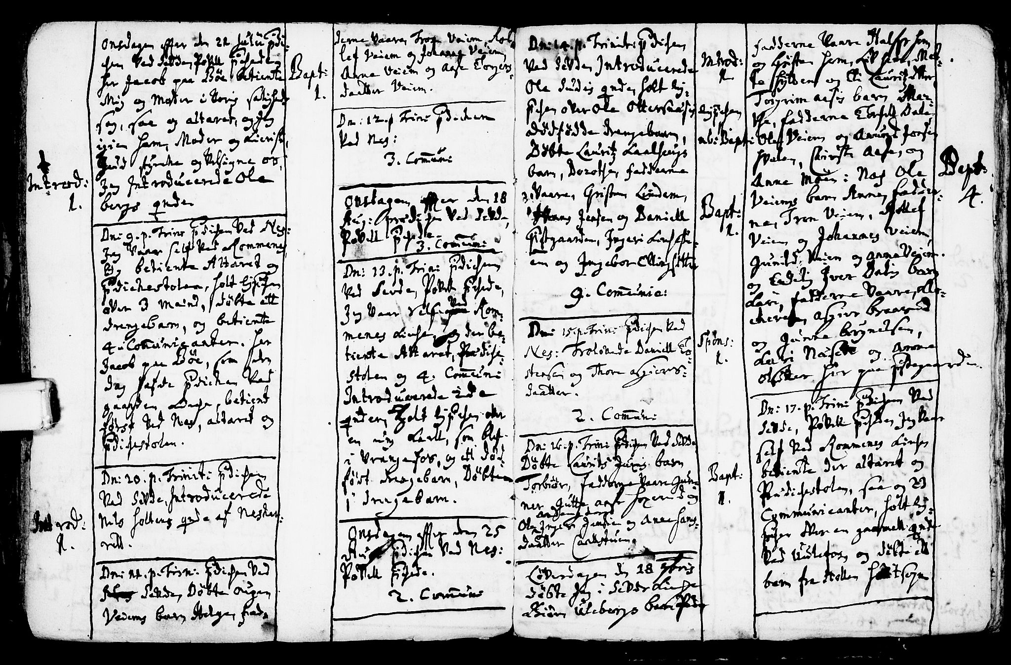 Sauherad kirkebøker, AV/SAKO-A-298/F/Fa/L0002: Parish register (official) no. I 2, 1681-1720