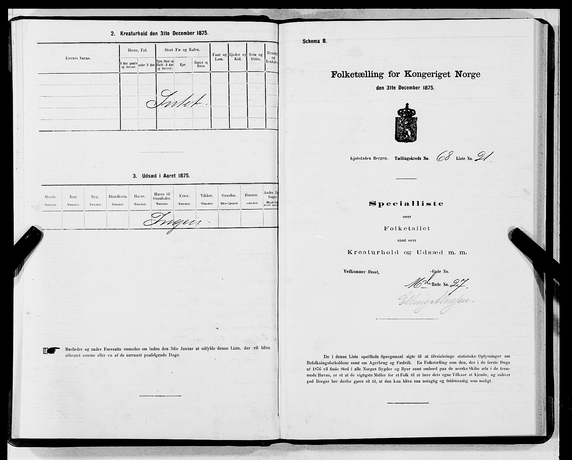 SAB, 1875 census for 1301 Bergen, 1875, p. 3646