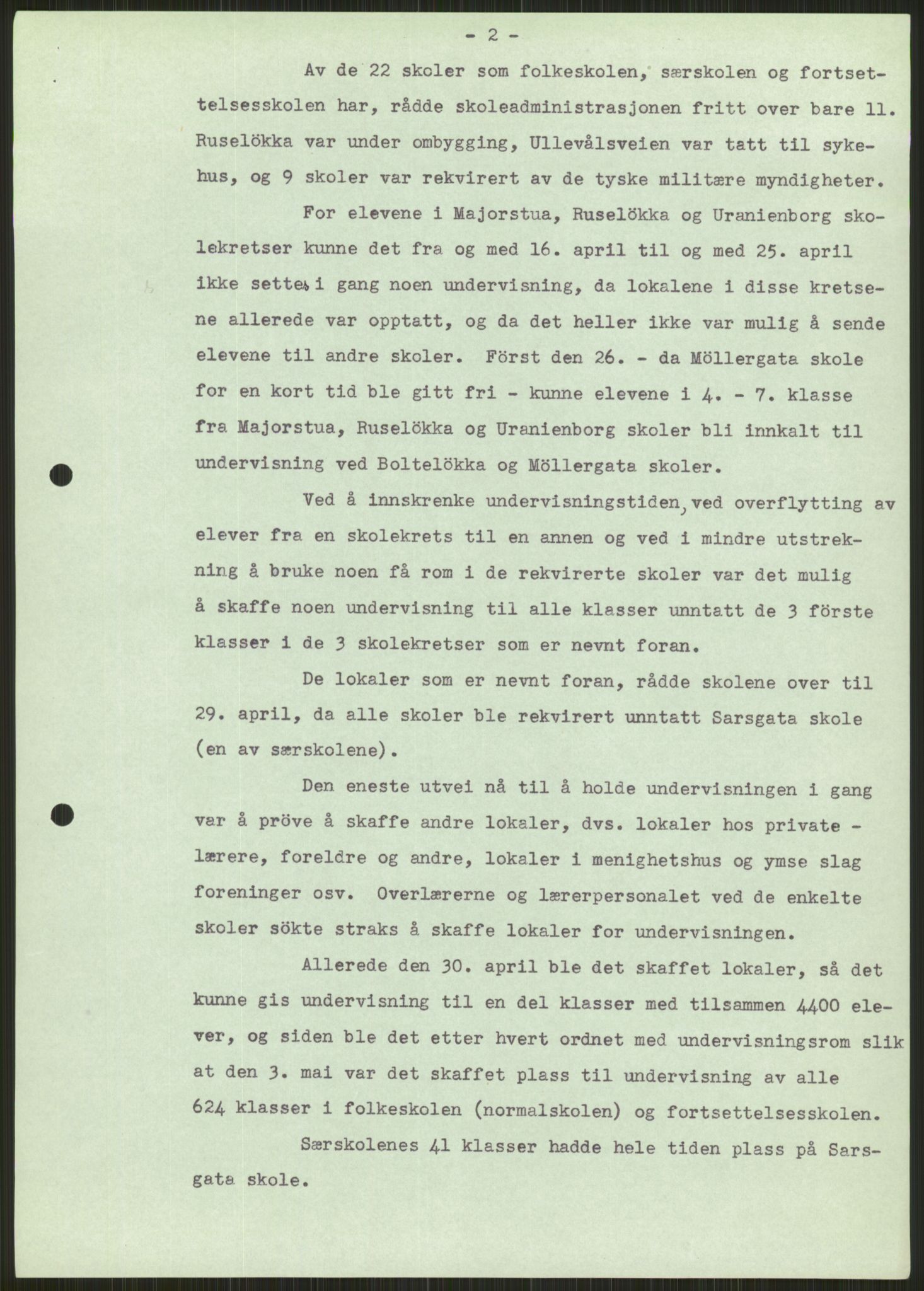 Forsvaret, Forsvarets krigshistoriske avdeling, AV/RA-RAFA-2017/Y/Ya/L0013: II-C-11-31 - Fylkesmenn.  Rapporter om krigsbegivenhetene 1940., 1940, p. 621