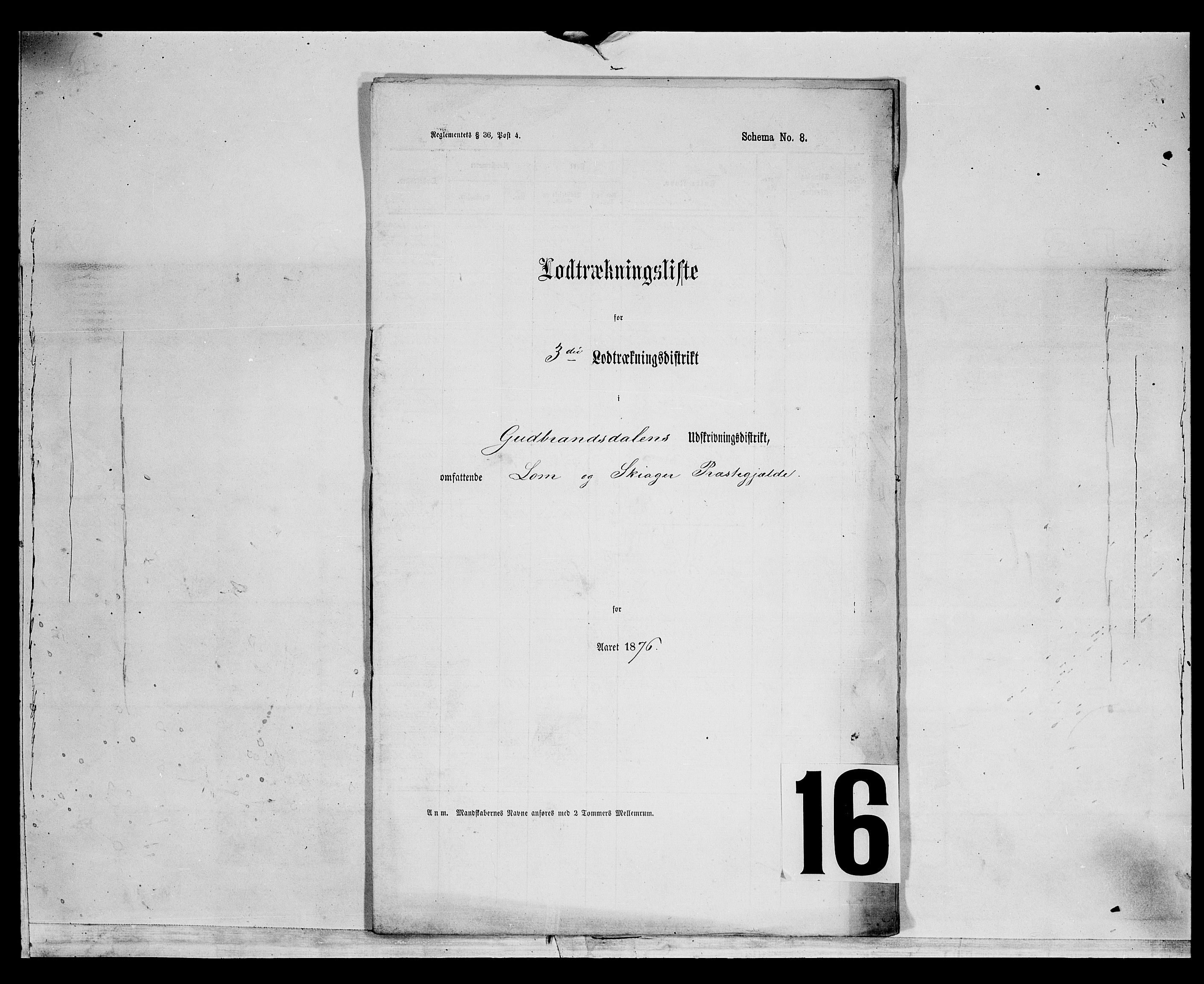 Fylkesmannen i Oppland, SAH/FYO-002/1/K/Kg/L1175: Heidal, Sel, Vågå, Lom og Skjåk, 1860-1879, p. 347