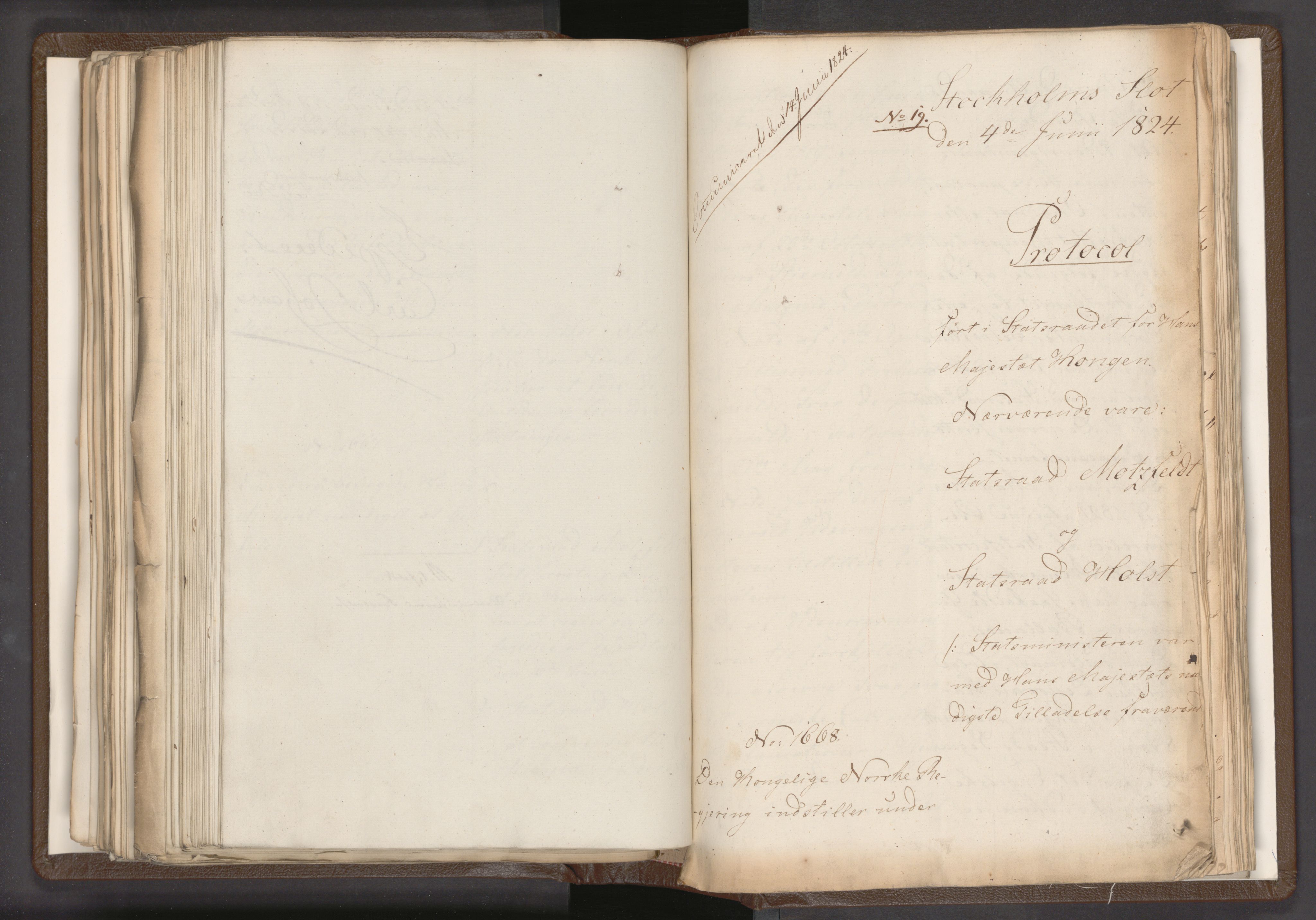 Statsrådssekretariatet, AV/RA-S-1001/A/Ab/L0018: Kgl. res. nr. 1112-1753, 1. halvår, 1824
