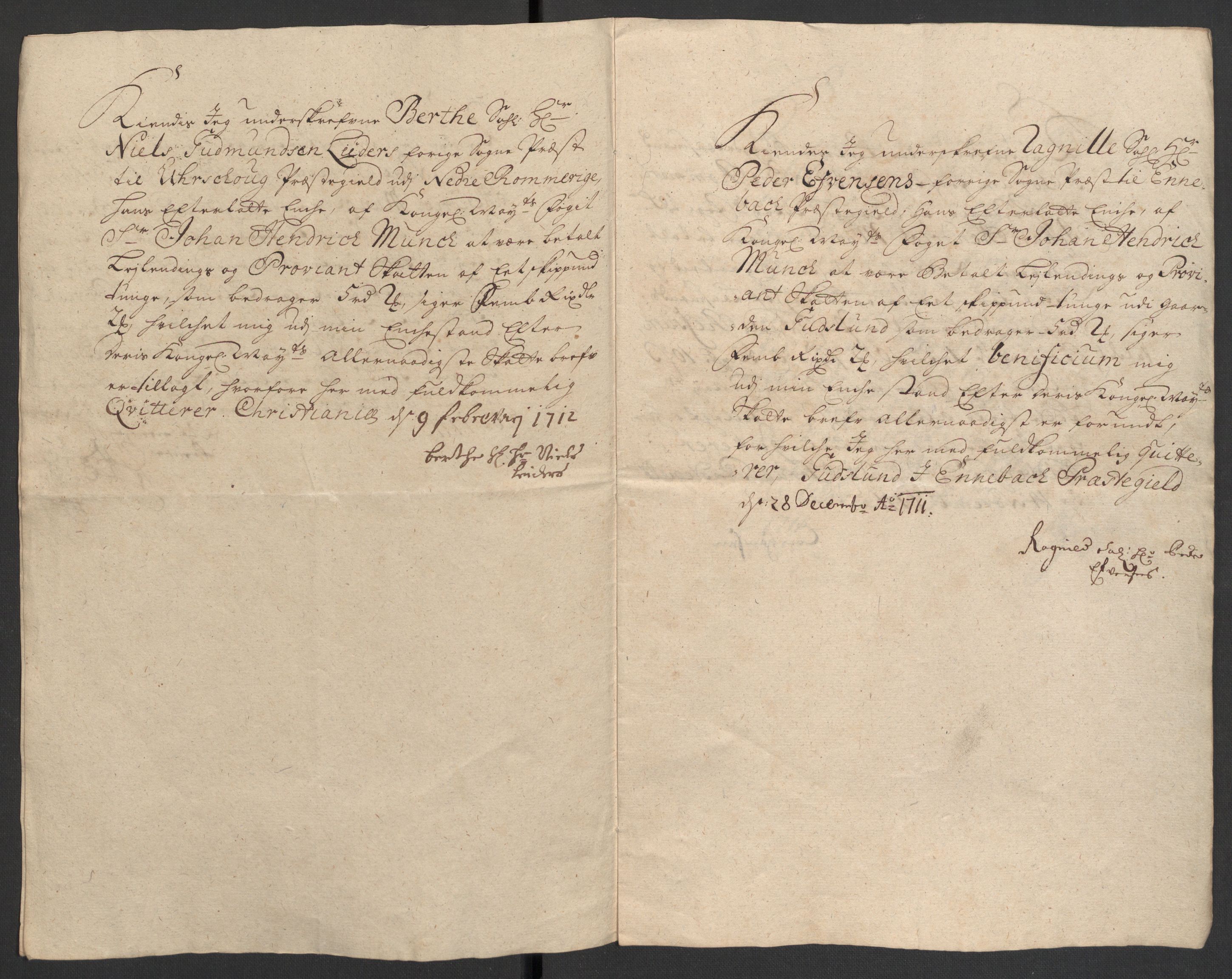 Rentekammeret inntil 1814, Reviderte regnskaper, Fogderegnskap, AV/RA-EA-4092/R11/L0592: Fogderegnskap Nedre Romerike, 1710-1711, p. 419