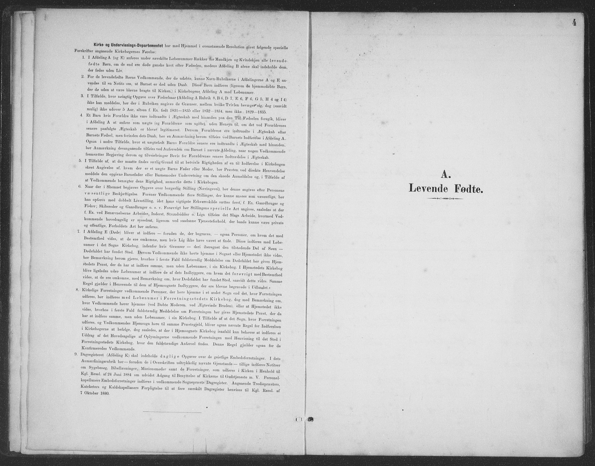 Ministerialprotokoller, klokkerbøker og fødselsregistre - Møre og Romsdal, SAT/A-1454/523/L0335: Parish register (official) no. 523A02, 1891-1911, p. 4