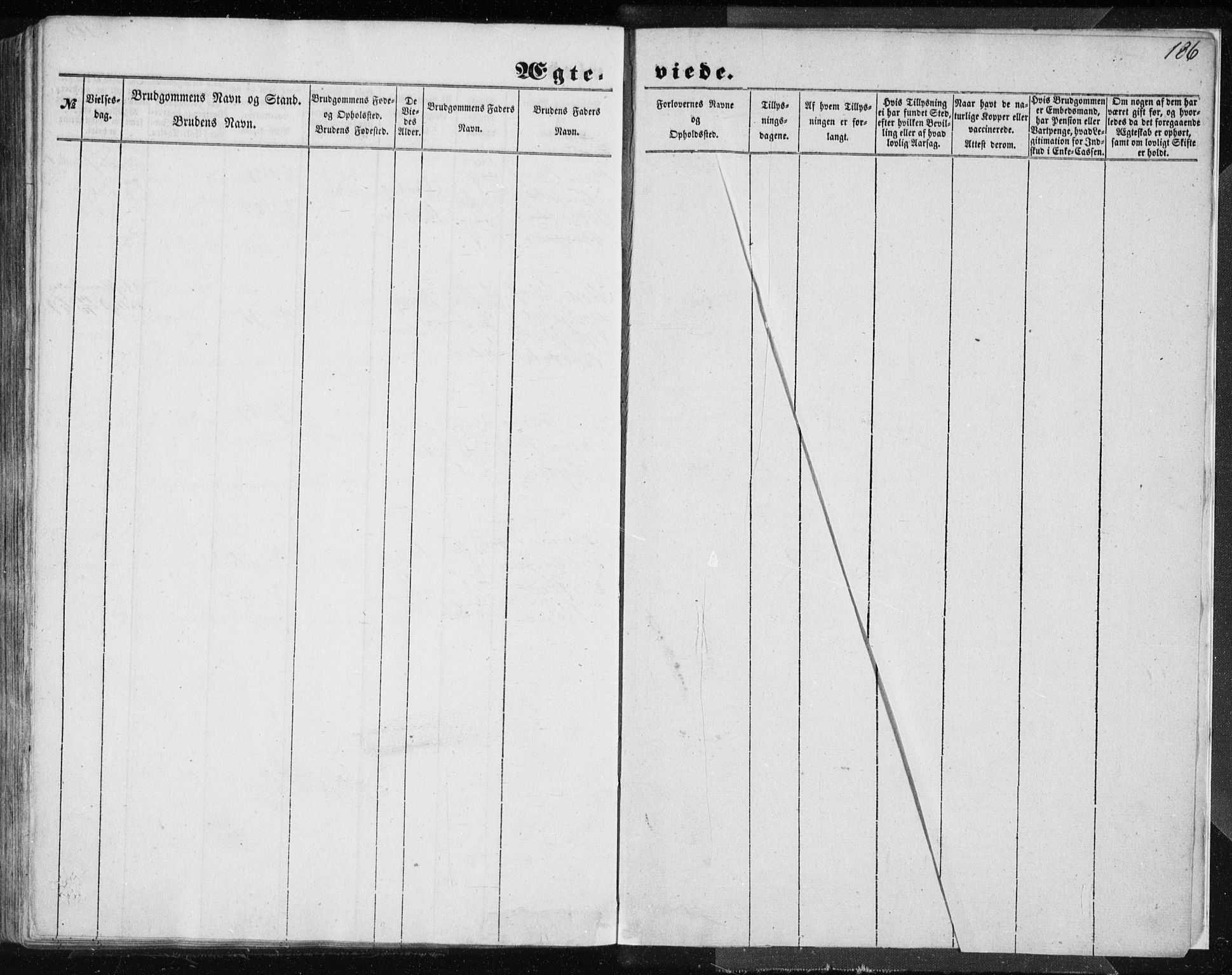 Lindås Sokneprestembete, SAB/A-76701/H/Haa: Parish register (official) no. A 13, 1848-1862, p. 186