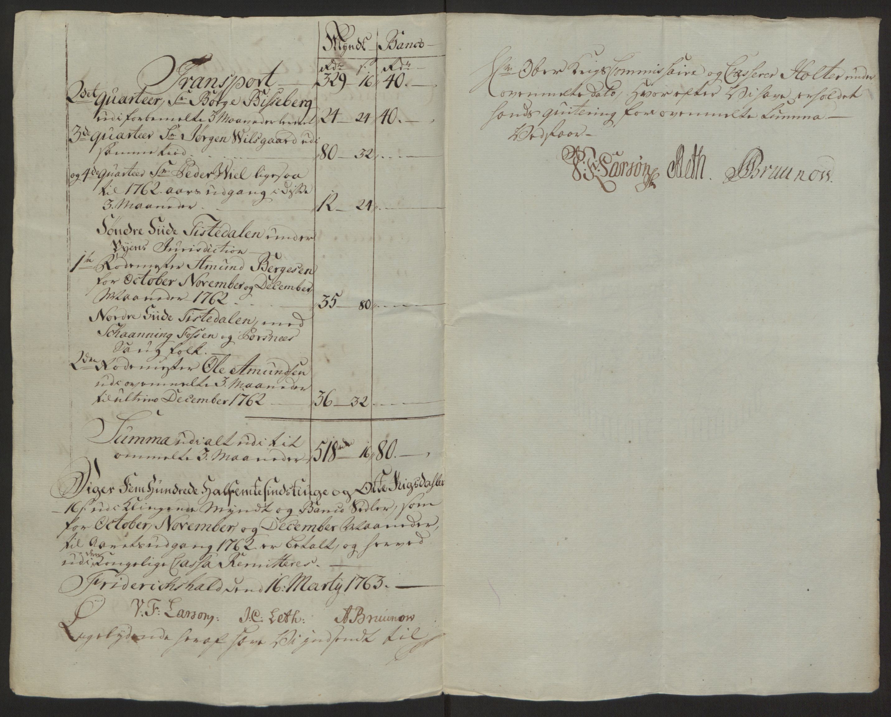 Rentekammeret inntil 1814, Reviderte regnskaper, Byregnskaper, RA/EA-4066/R/Ra/L0006/0001: [A4] Kontribusjonsregnskap / Ekstraskatt, 1762-1772, p. 64