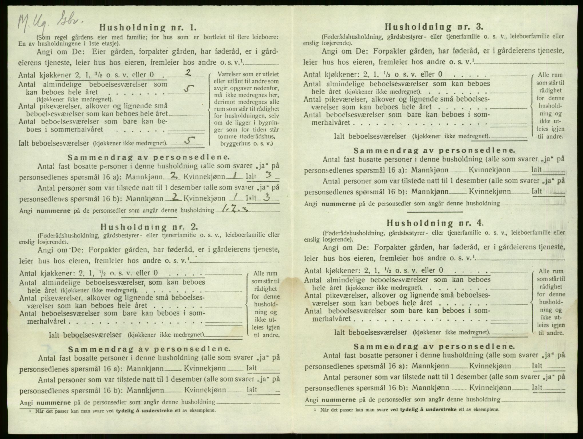 SAKO, 1920 census for Sem, 1920, p. 1942