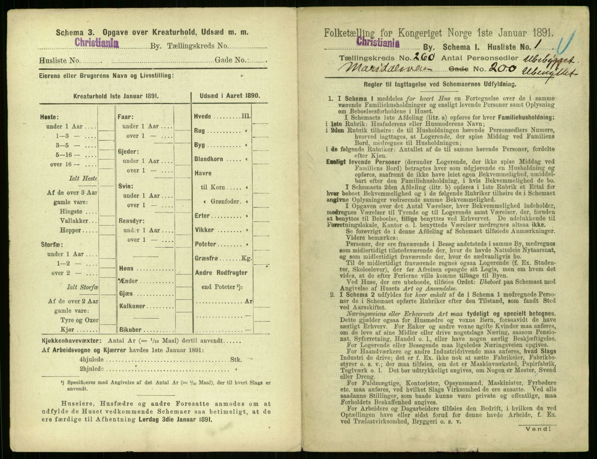 RA, 1891 census for 0301 Kristiania, 1891, p. 157755