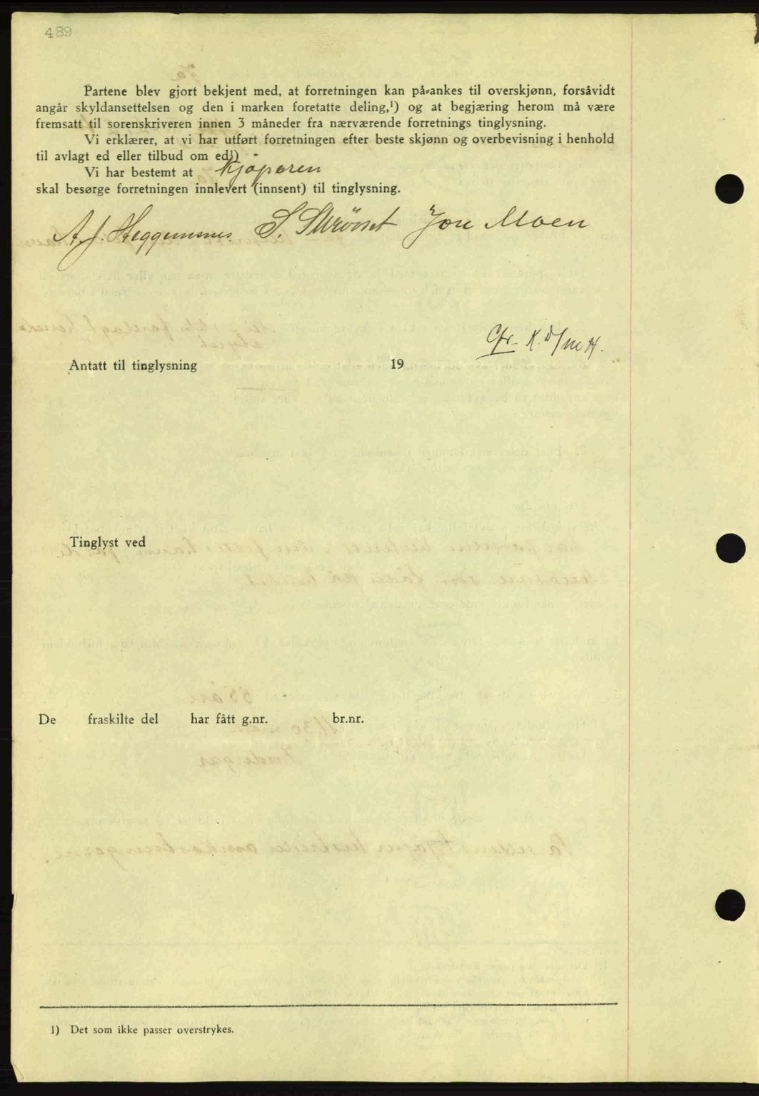 Nordmøre sorenskriveri, AV/SAT-A-4132/1/2/2Ca: Mortgage book no. A80, 1936-1937, Diary no: : 2662/1936