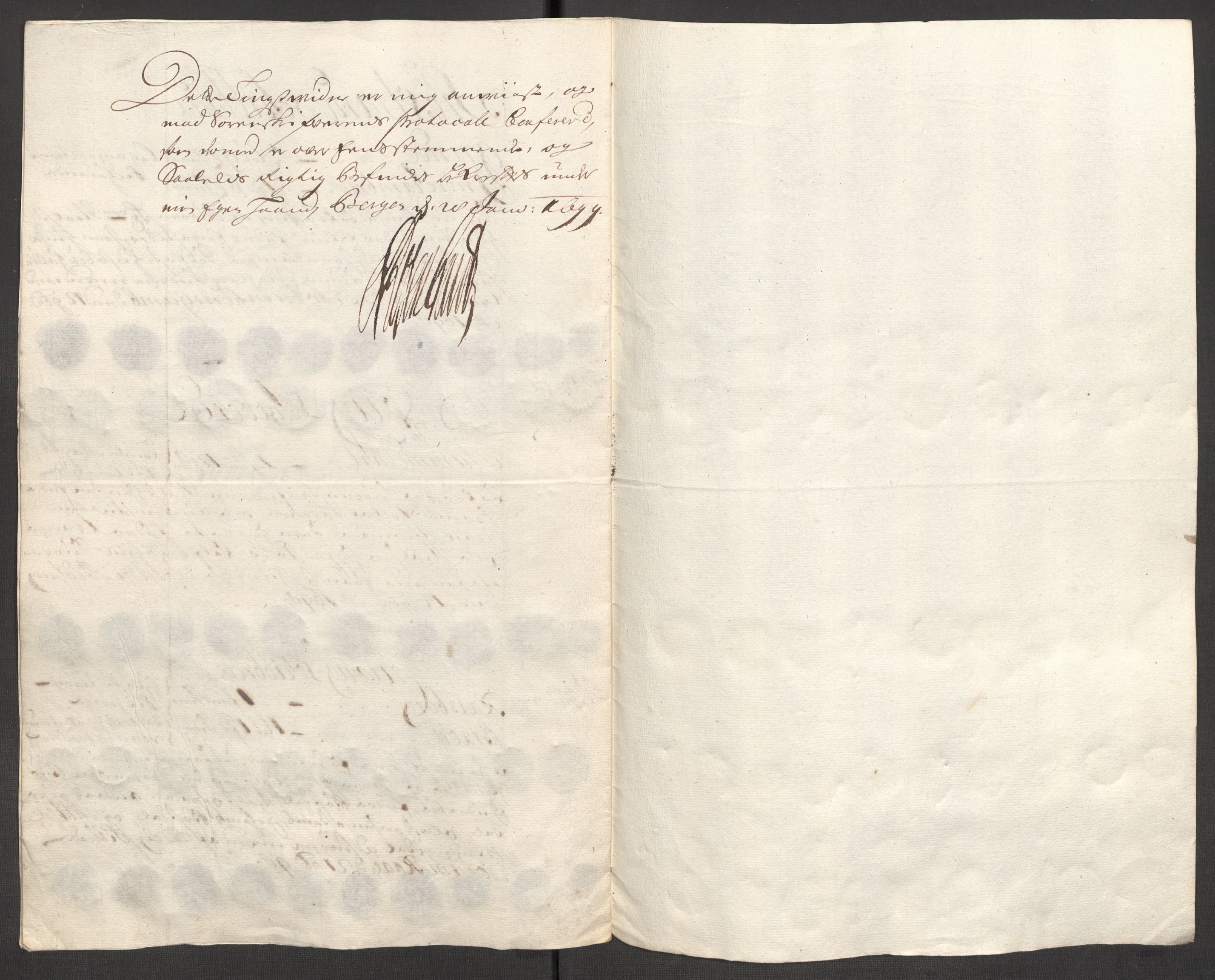 Rentekammeret inntil 1814, Reviderte regnskaper, Fogderegnskap, AV/RA-EA-4092/R52/L3310: Fogderegnskap Sogn, 1698-1699, p. 225