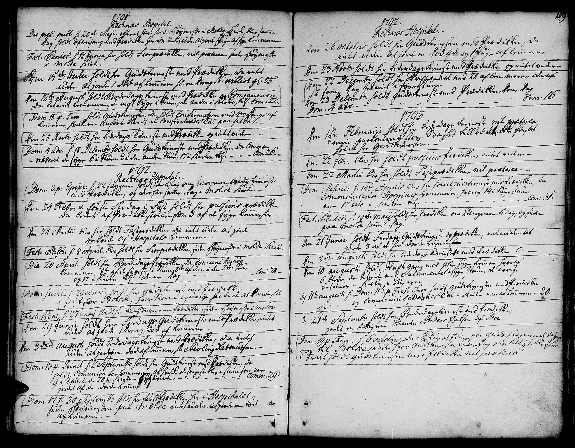 Ministerialprotokoller, klokkerbøker og fødselsregistre - Møre og Romsdal, AV/SAT-A-1454/555/L0648: Parish register (official) no. 555A01, 1759-1793, p. 109