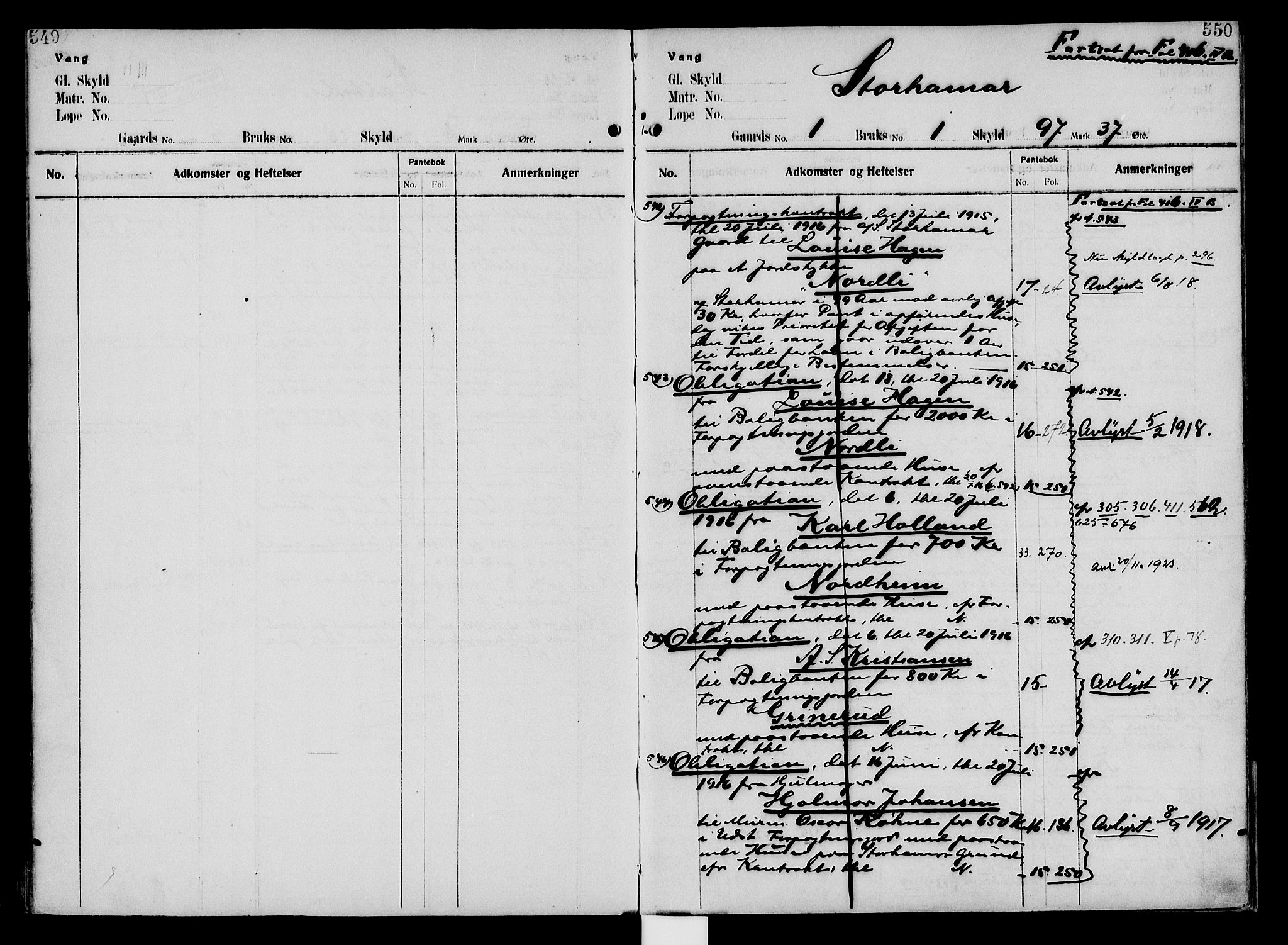 Nord-Hedmark sorenskriveri, AV/SAH-TING-012/H/Ha/Had/Hade/L0005: Mortgage register no. 4.5, 1916-1940, p. 549-550