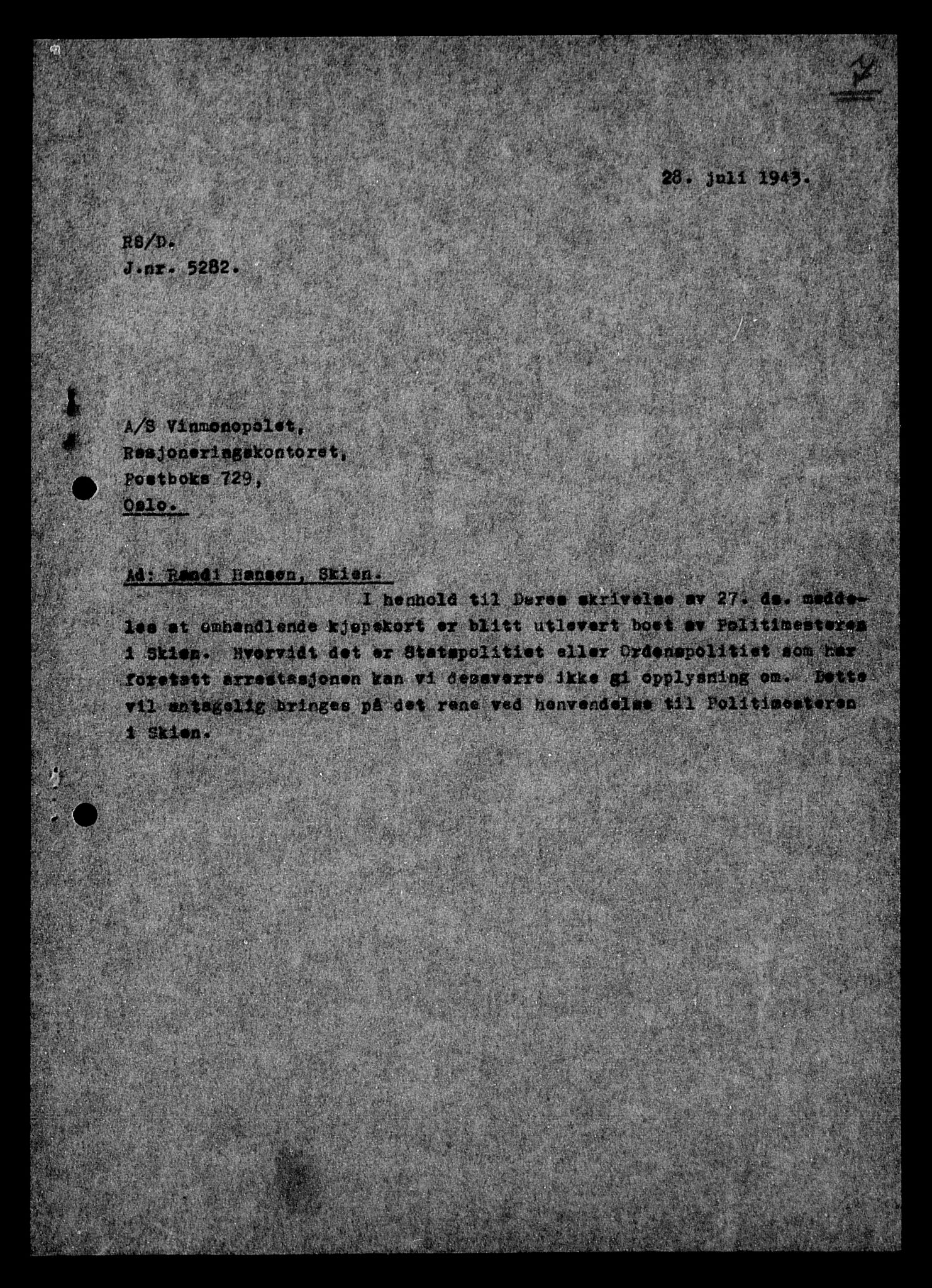 Justisdepartementet, Tilbakeføringskontoret for inndratte formuer, AV/RA-S-1564/H/Hc/Hcd/L0990: --, 1945-1947, p. 586