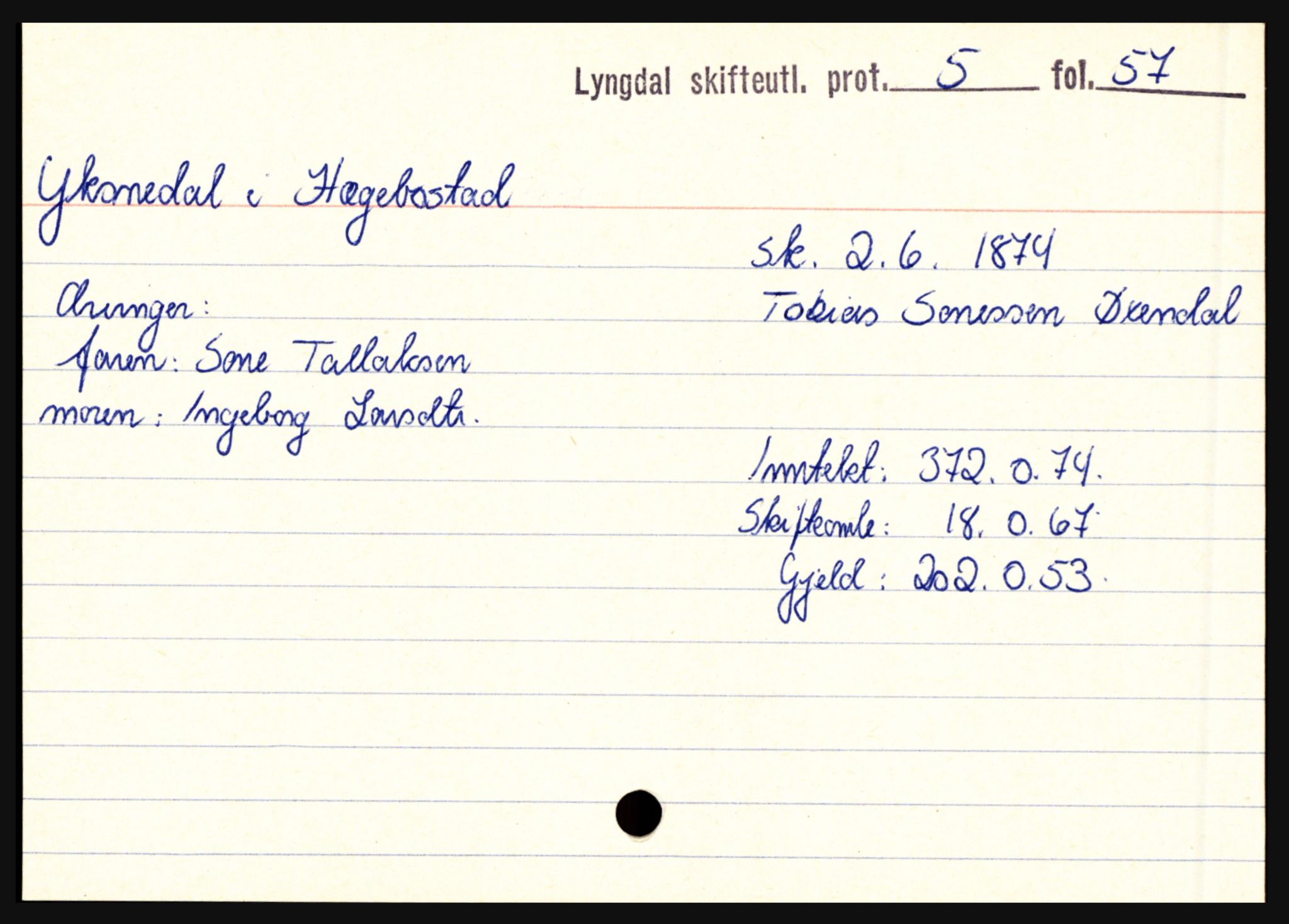 Lyngdal sorenskriveri, SAK/1221-0004/H, p. 13223