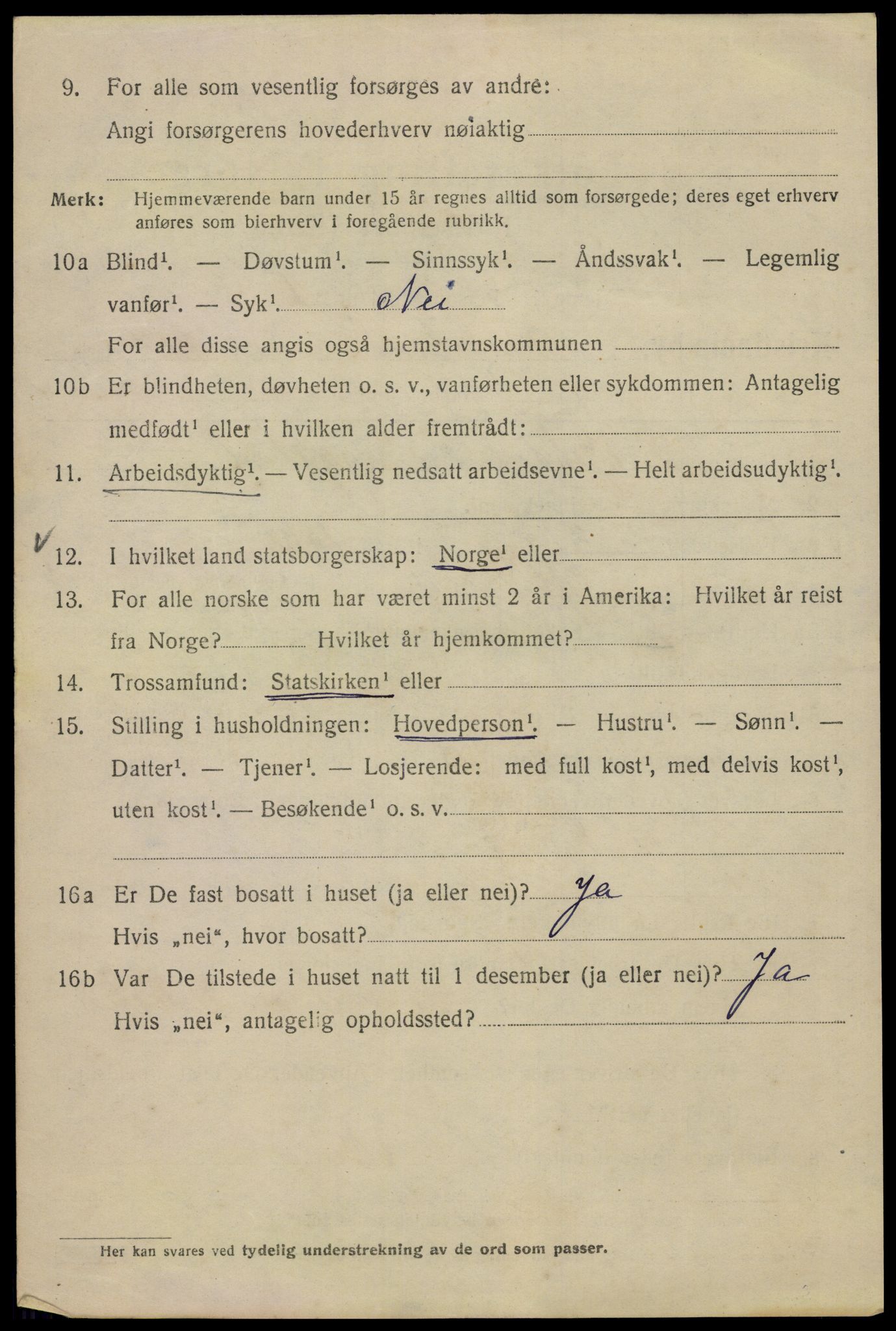 SAO, 1920 census for Kristiania, 1920, p. 154602