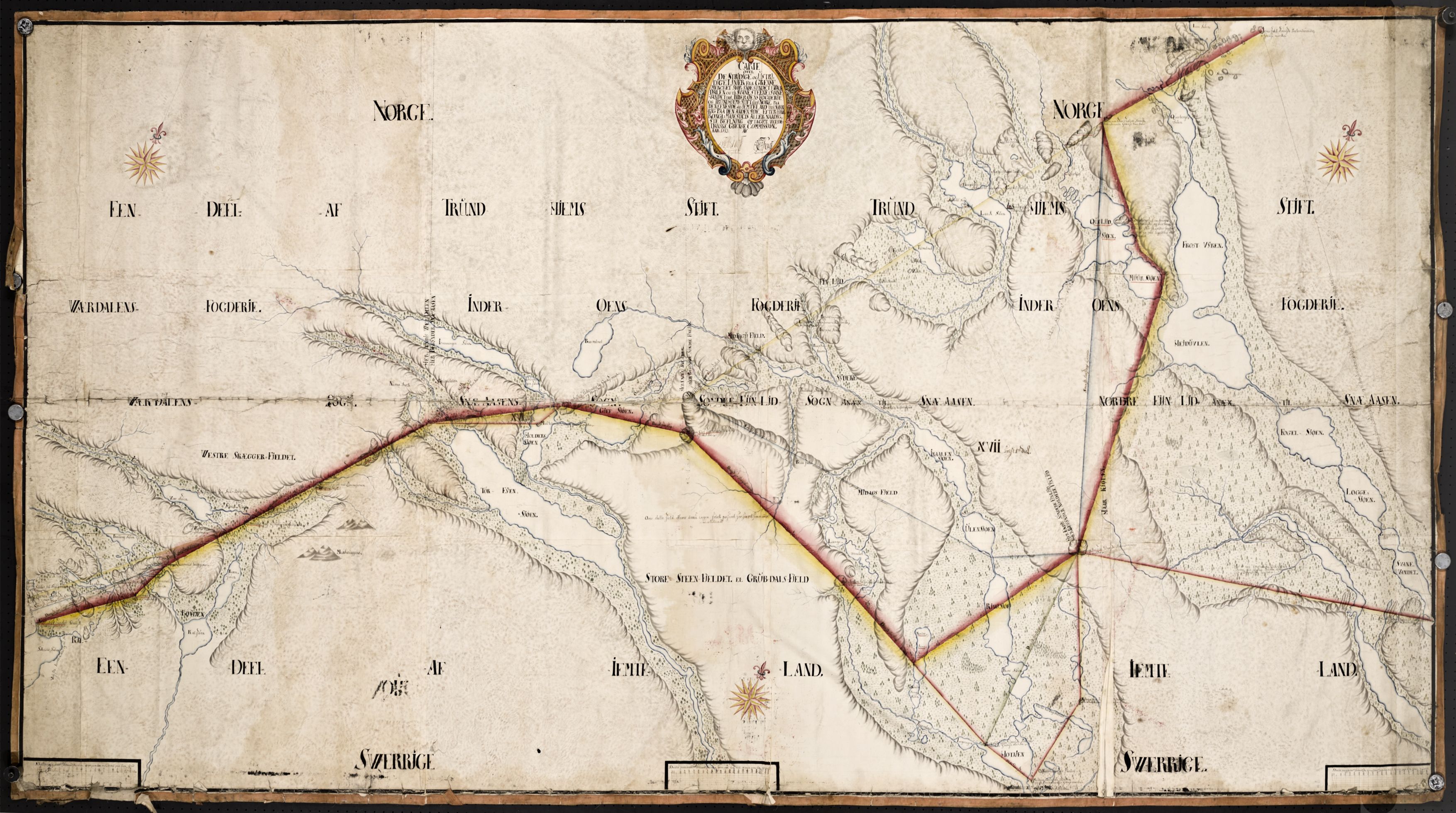 Riksarkivets kart- og tegningssamling, RA/EA-5930/T/T023/T023b, 1734-1799, p. 1