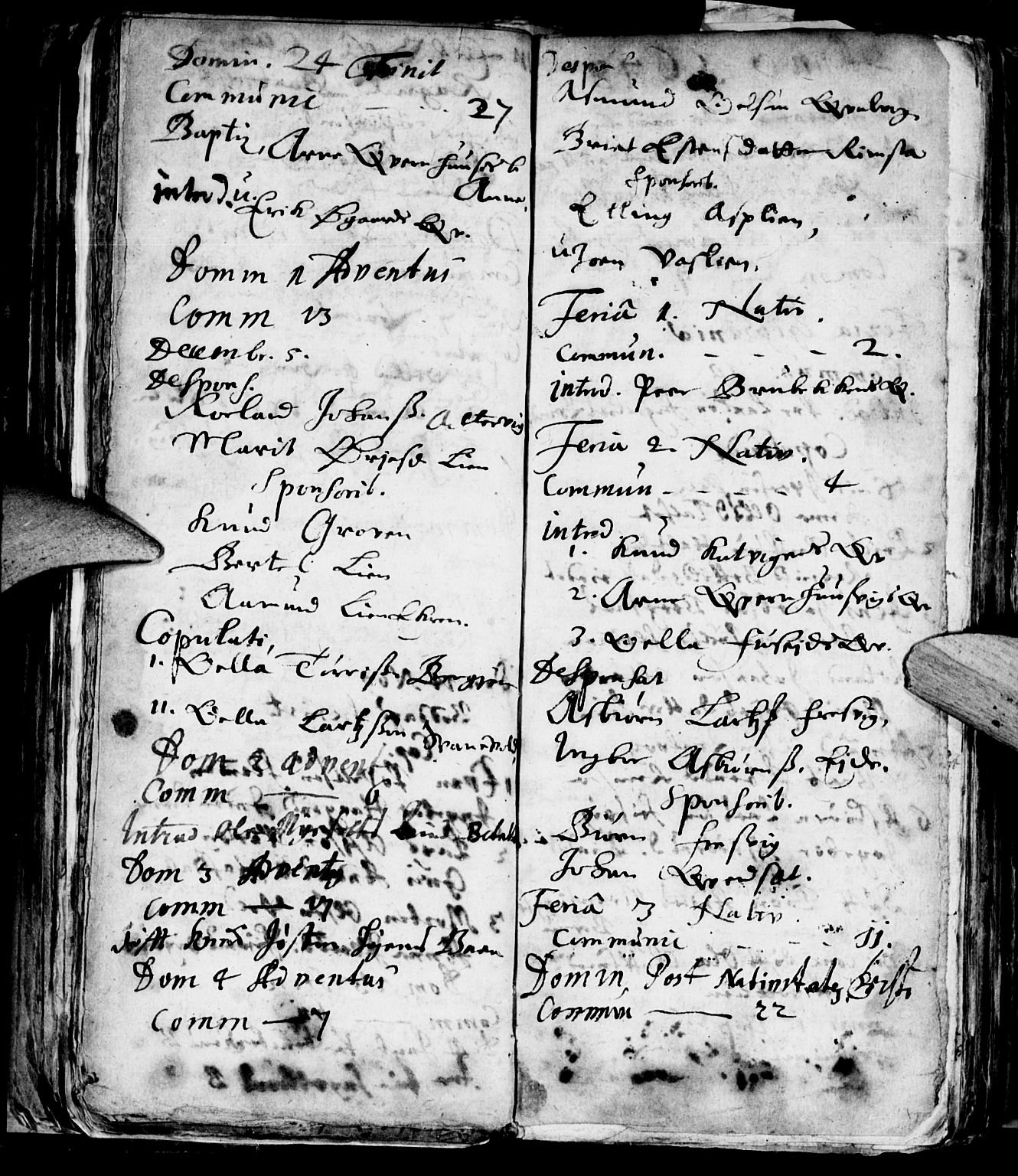 Ministerialprotokoller, klokkerbøker og fødselsregistre - Møre og Romsdal, AV/SAT-A-1454/586/L0976: Parish register (official) no. 586A02, 1664-1702