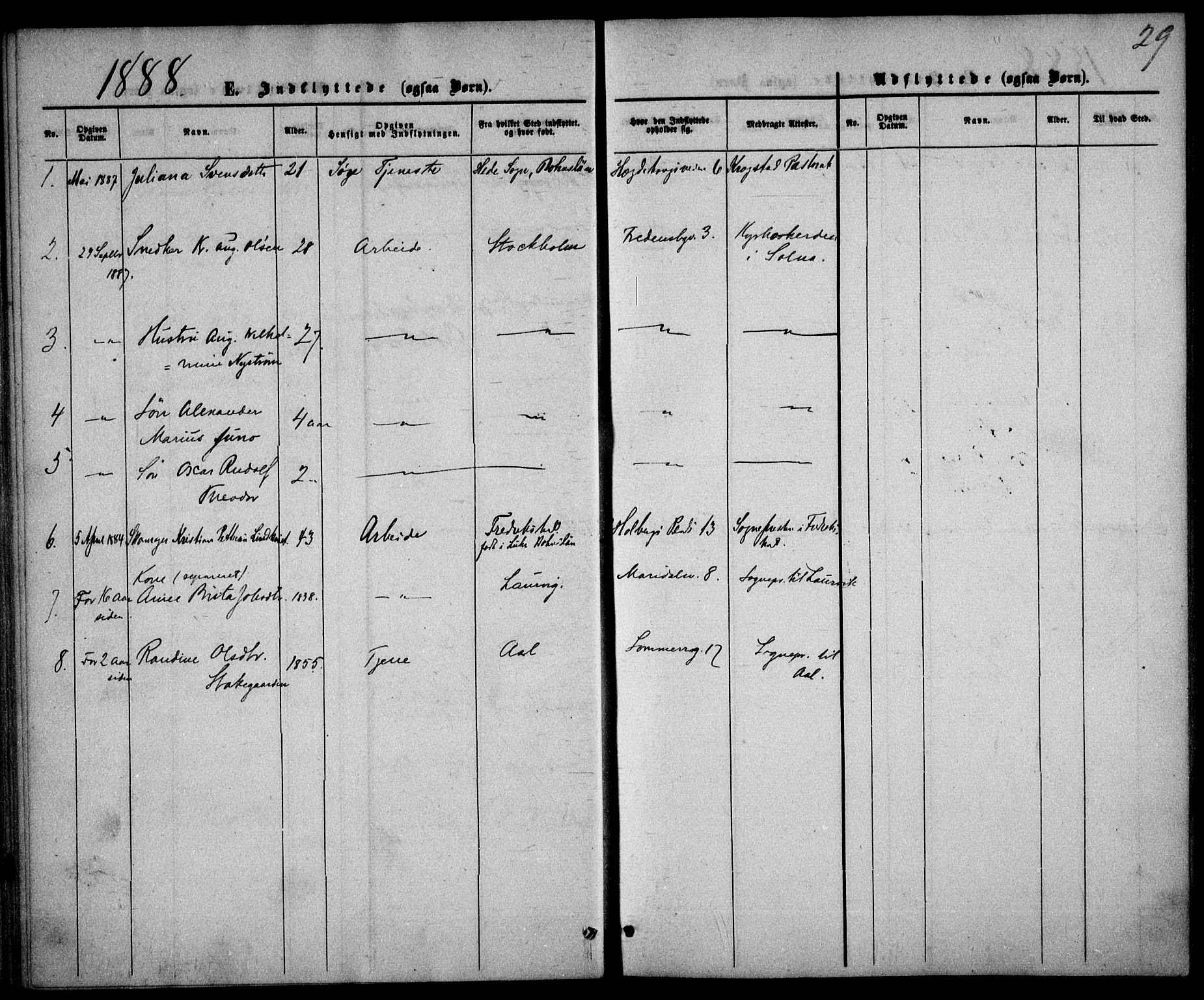 Trefoldighet prestekontor Kirkebøker, SAO/A-10882/F/Fe/L0001: Parish register (official) no. V 1, 1858-1887, p. 29