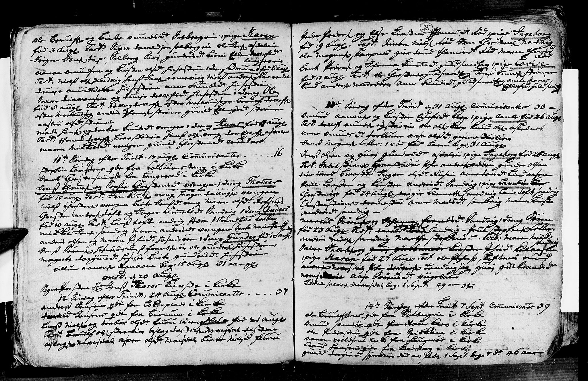 Øyestad sokneprestkontor, AV/SAK-1111-0049/F/Fa/L0006: Parish register (official) no. A 6, 1758-1776, p. 25