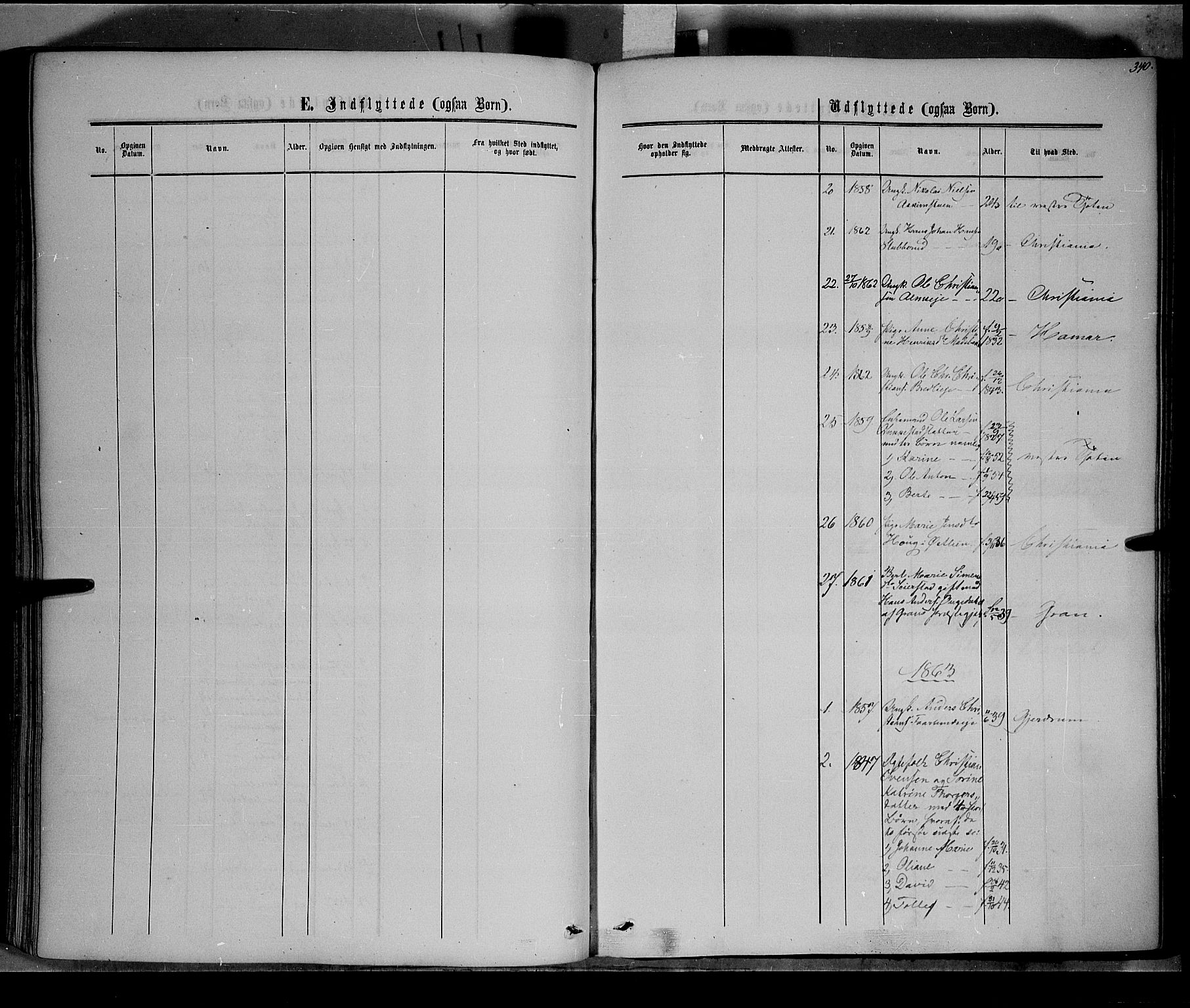 Østre Toten prestekontor, AV/SAH-PREST-104/H/Ha/Haa/L0004: Parish register (official) no. 4, 1857-1865, p. 340