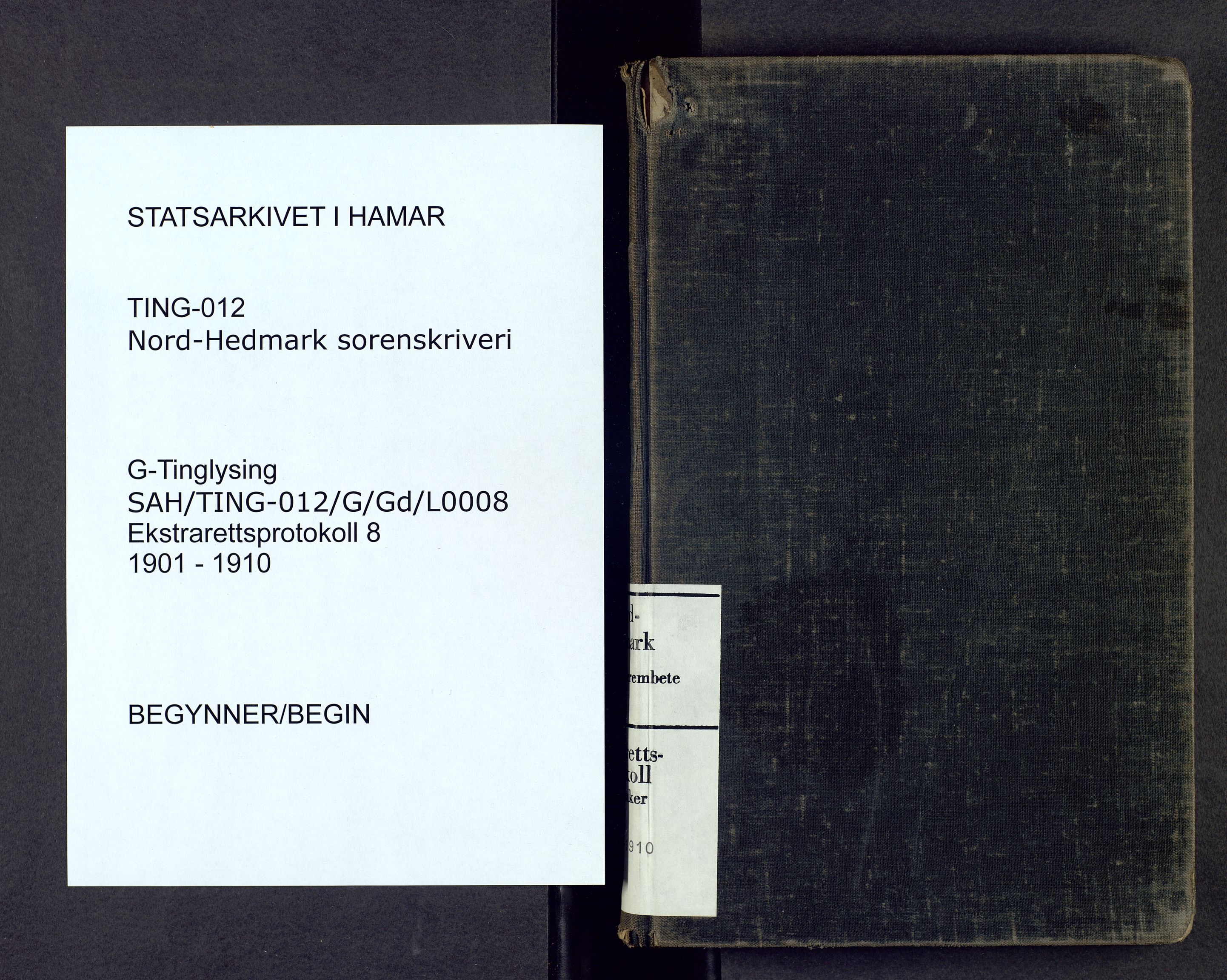 Nord-Hedmark sorenskriveri, AV/SAH-TING-012/G/Gd/L0008: Åstedsprotokoll, 1901-1910