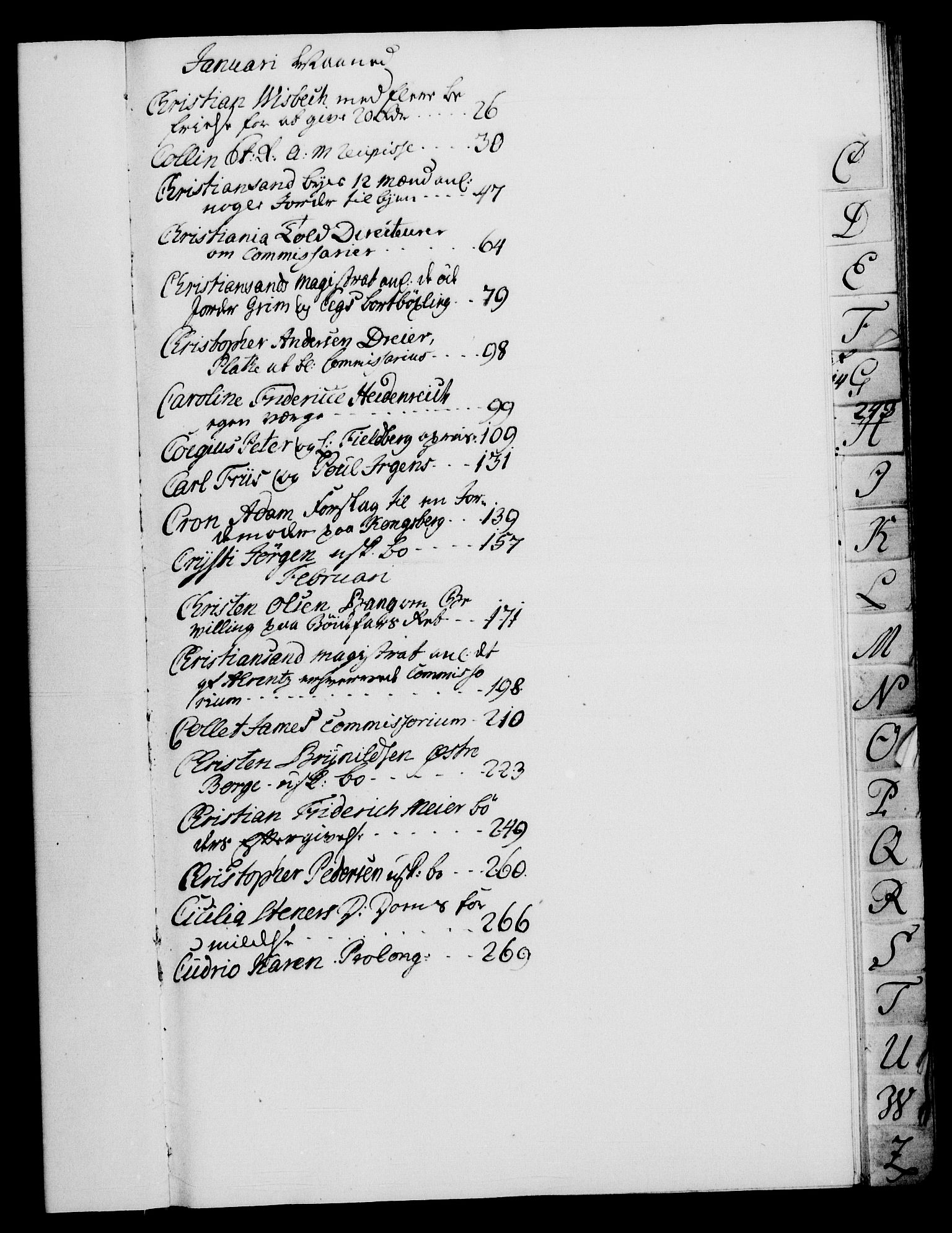 Danske Kanselli 1572-1799, AV/RA-EA-3023/I/Ia/L0003: 3. departements journal, 1773