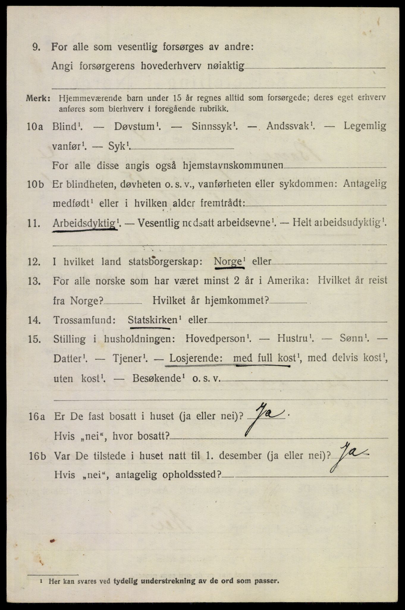 SAKO, 1920 census for Borre, 1920, p. 7141