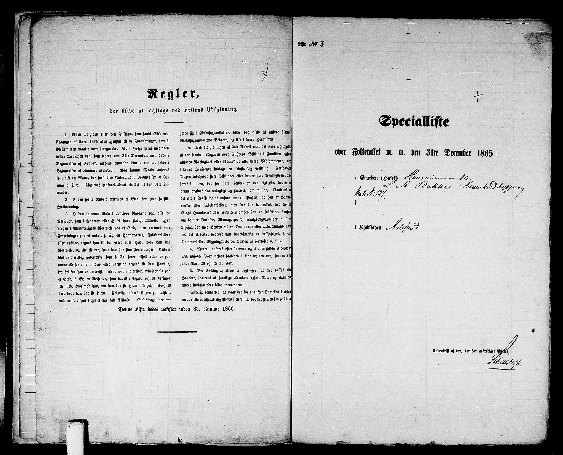 RA, 1865 census for Ålesund, 1865, p. 12