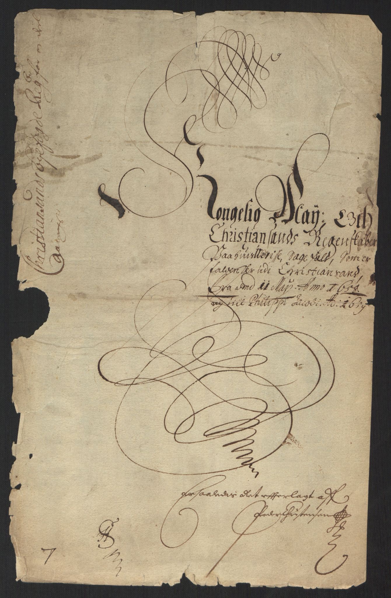 Rentekammeret inntil 1814, Reviderte regnskaper, Byregnskaper, AV/RA-EA-4066/R/Rm/L0284: [M17] Sikt og sakefall, 1658-1680, p. 3