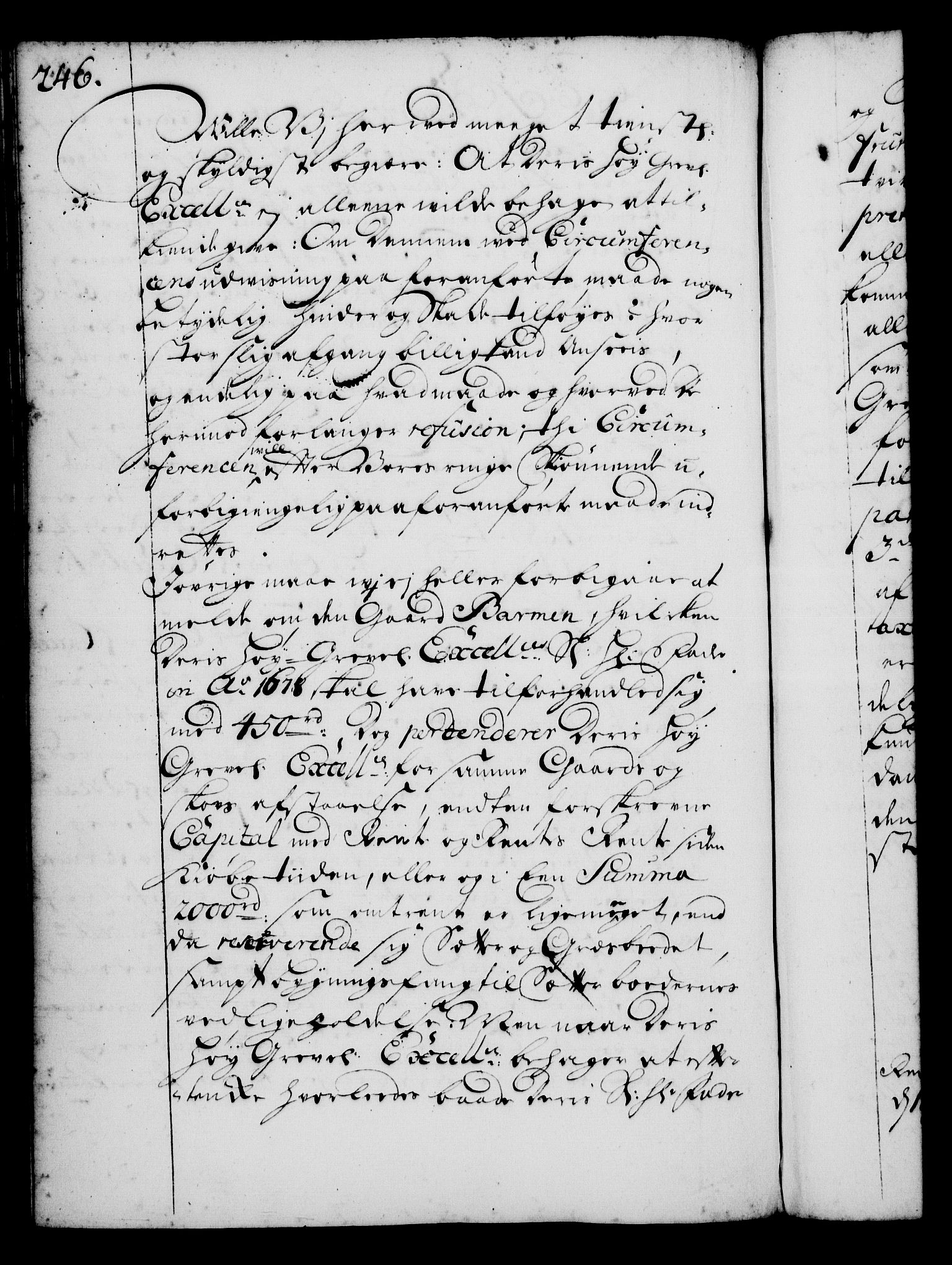 Rentekammeret, Kammerkanselliet, RA/EA-3111/G/Gg/Gga/L0001: Norsk ekspedisjonsprotokoll med register (merket RK 53.1), 1720-1723, p. 246