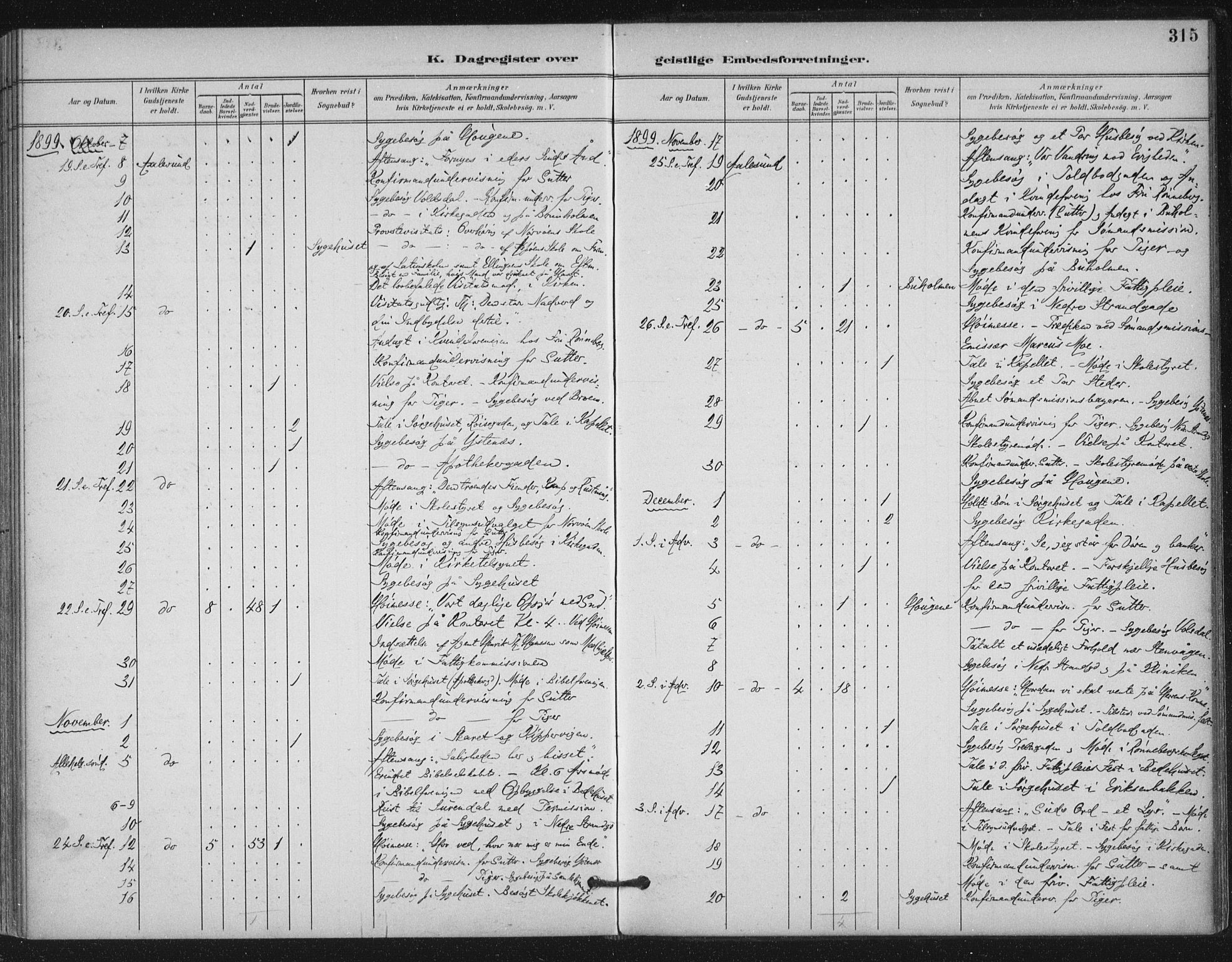 Ministerialprotokoller, klokkerbøker og fødselsregistre - Møre og Romsdal, AV/SAT-A-1454/529/L0457: Parish register (official) no. 529A07, 1894-1903, p. 315