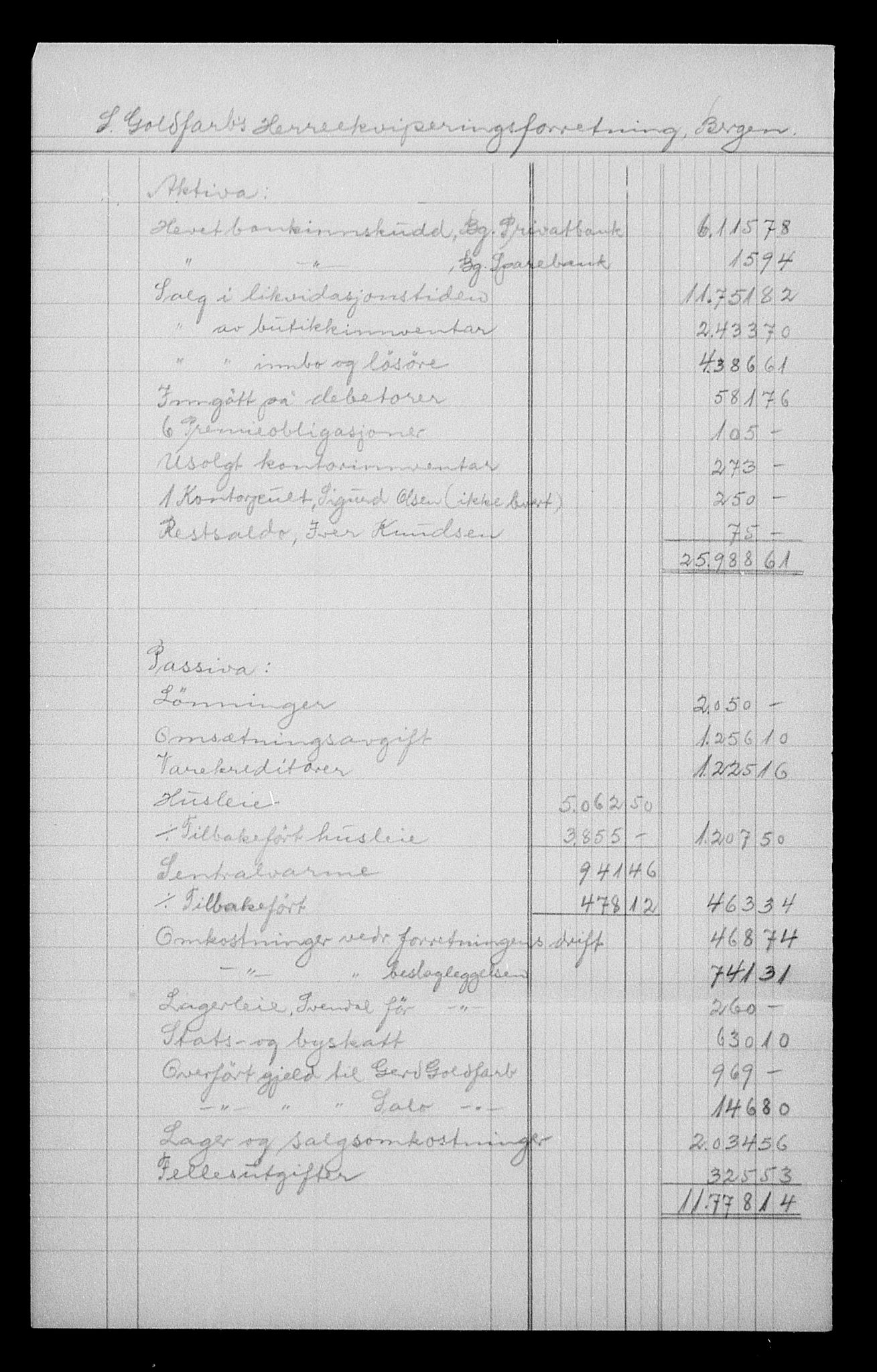 Justisdepartementet, Tilbakeføringskontoret for inndratte formuer, AV/RA-S-1564/H/Hc/Hcd/L0996: --, 1945-1947, p. 121