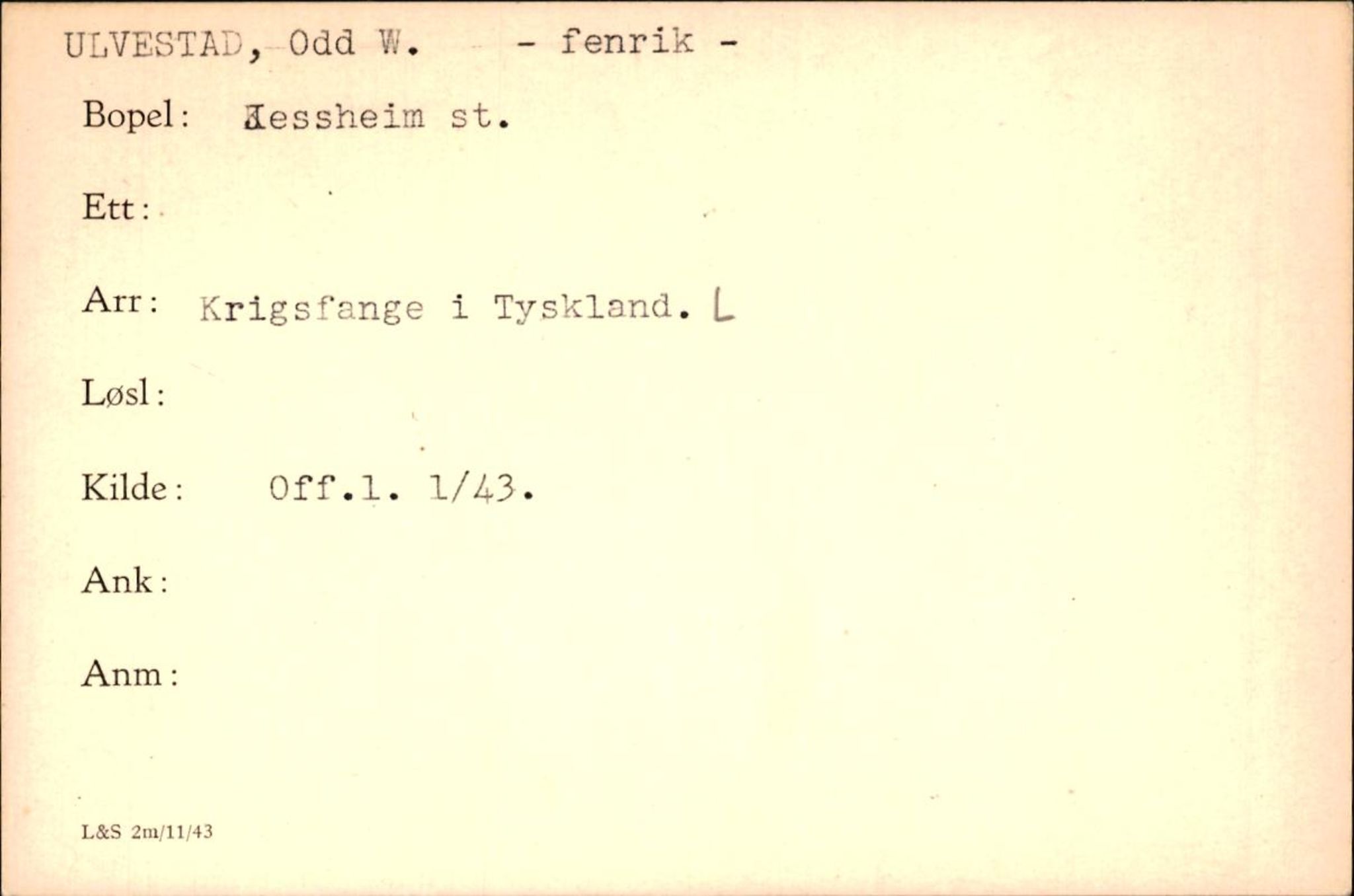 Forsvaret, Forsvarets krigshistoriske avdeling, AV/RA-RAFA-2017/Y/Yf/L0200: II-C-11-2102  -  Norske krigsfanger i Tyskland, 1940-1945, p. 1093