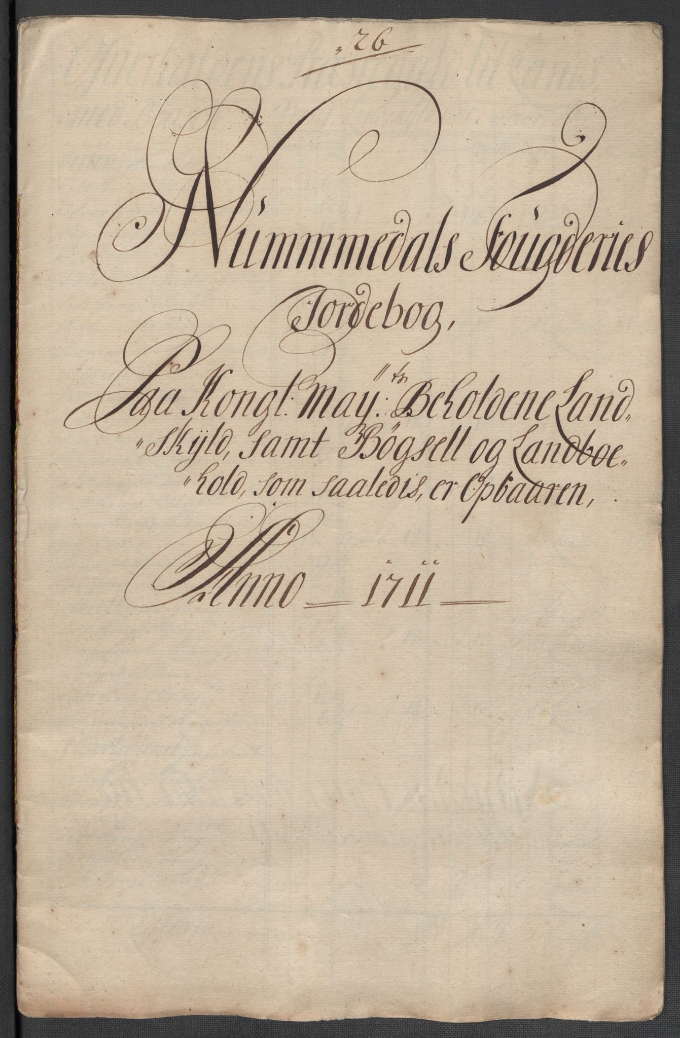 Rentekammeret inntil 1814, Reviderte regnskaper, Fogderegnskap, RA/EA-4092/R64/L4432: Fogderegnskap Namdal, 1711, p. 162