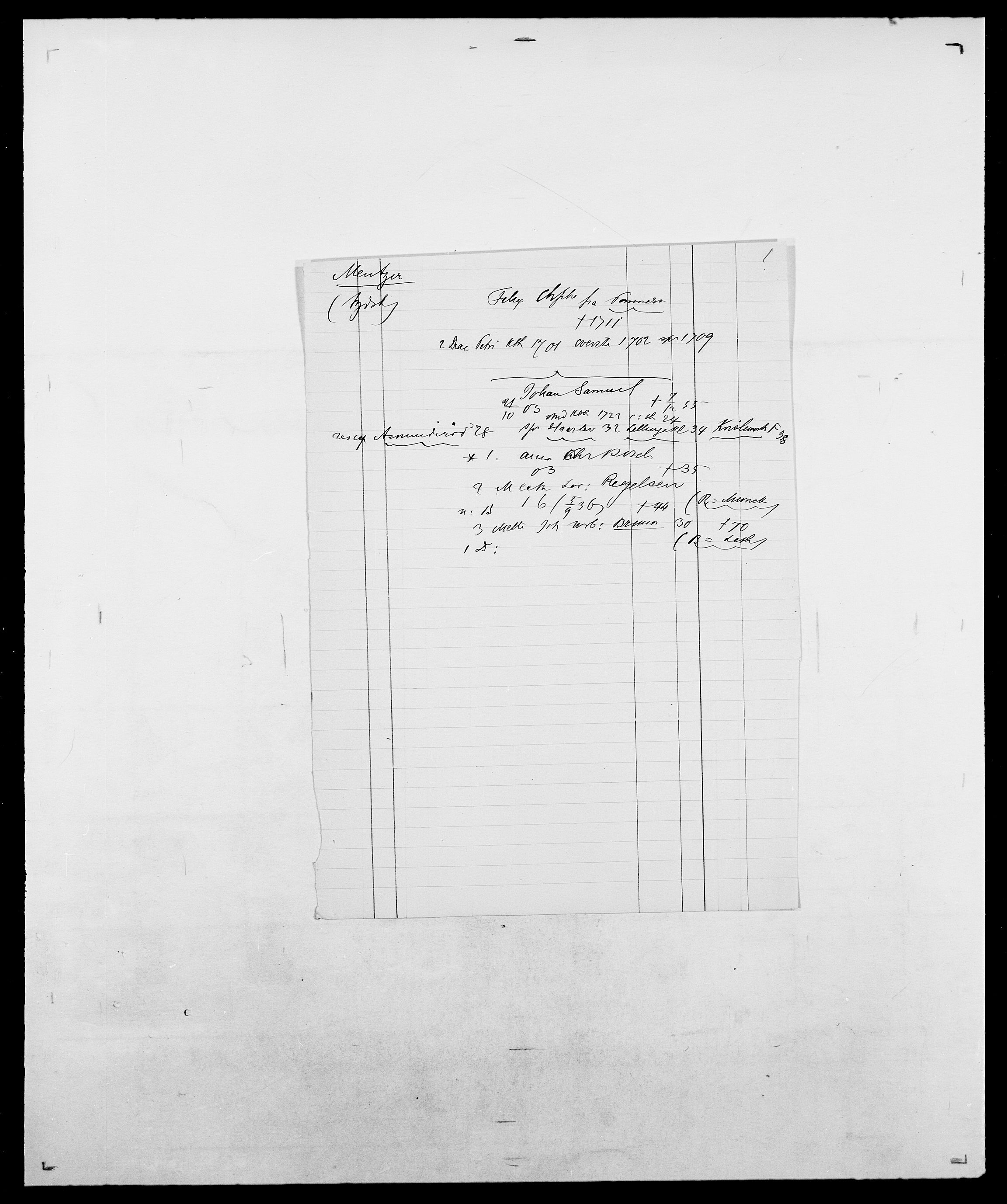 Delgobe, Charles Antoine - samling, AV/SAO-PAO-0038/D/Da/L0026: Mechelby - Montoppidan, p. 314